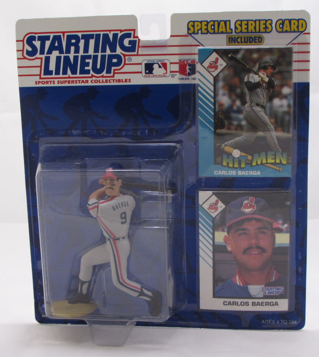 1993 Starting Lineup Carlos Baerga Atlanta Braves Baseball Figure