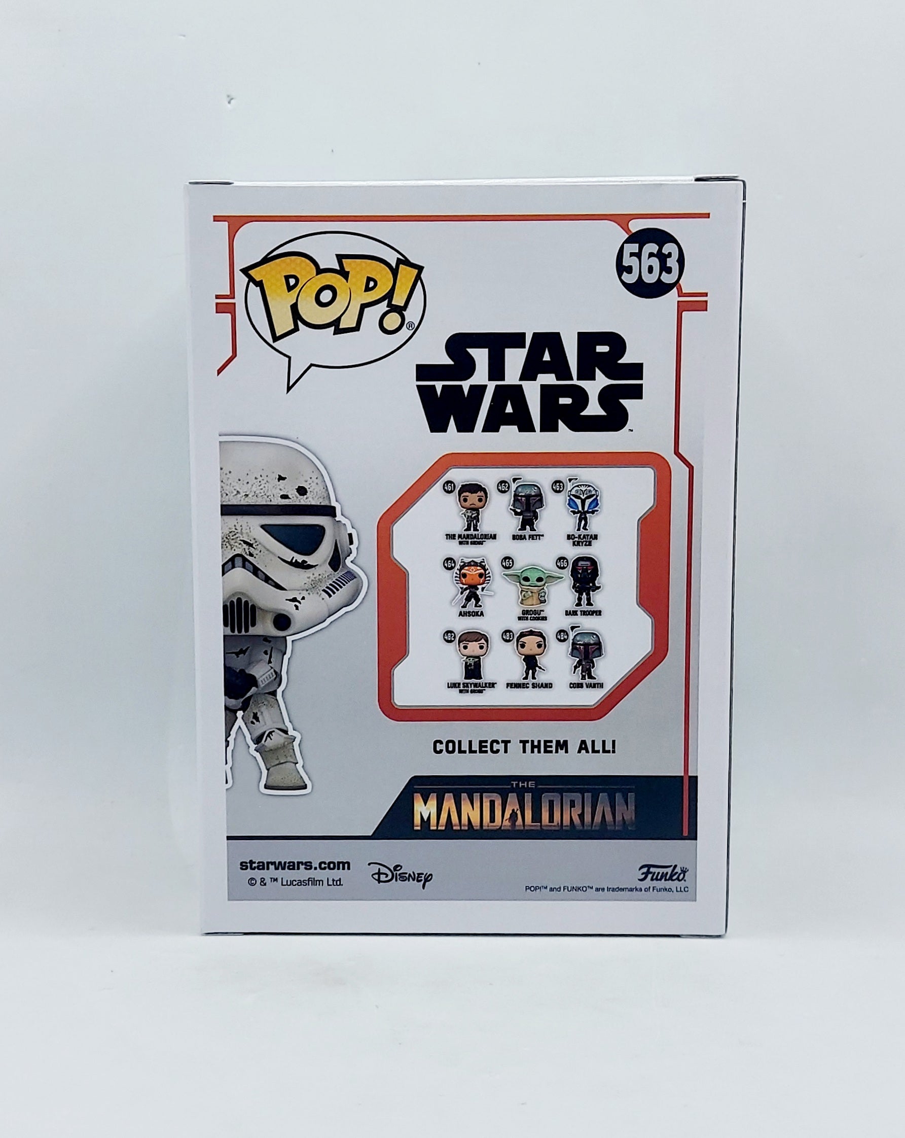 Funko Pop Gamestop Exclusive The Mandalorian Remnant Stormtrooper #563 image 2