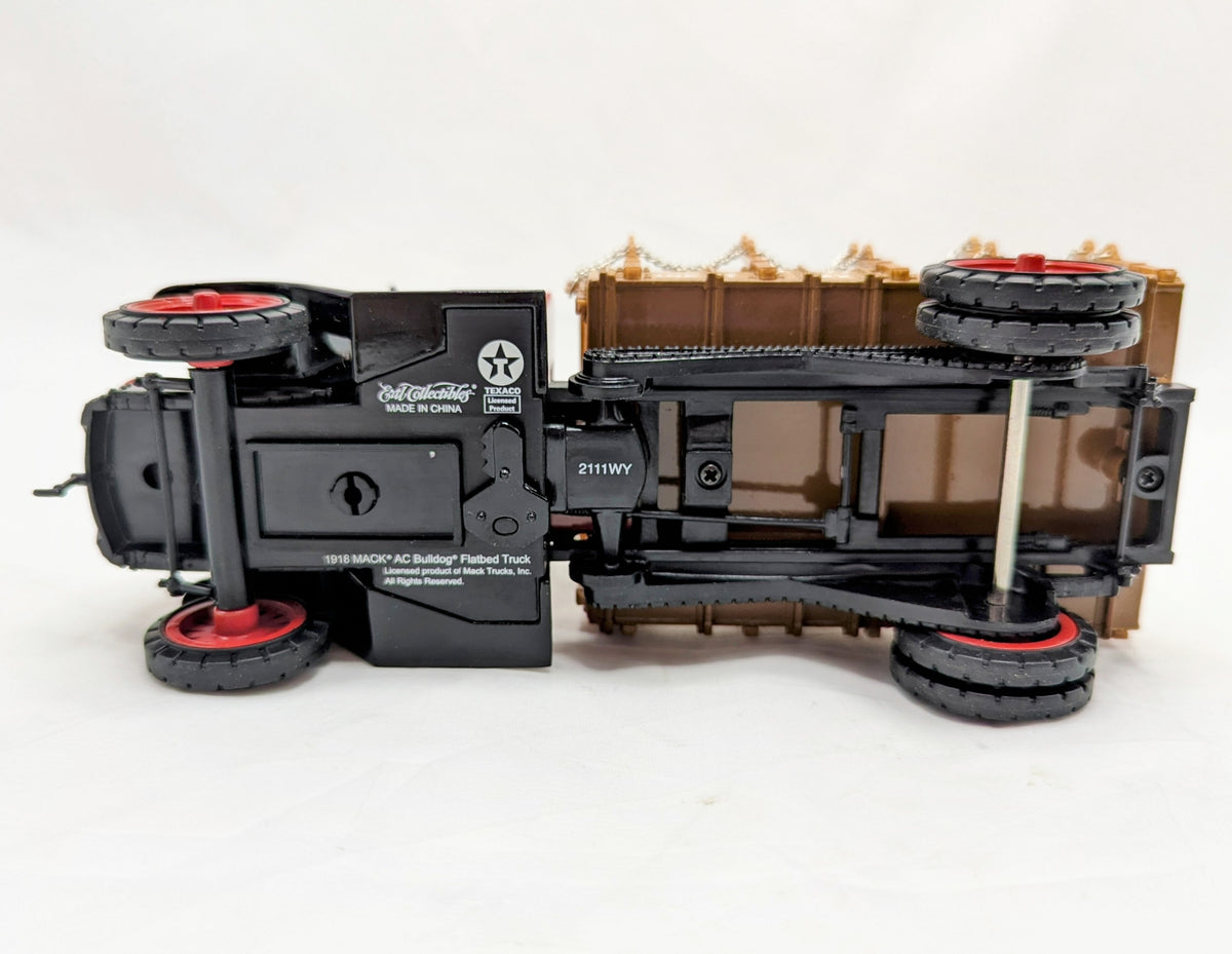 2001 ERTL Collectibles 1918 Mack AC Bulldog Flatbed Truck Diecast Bank 1/32 image 5