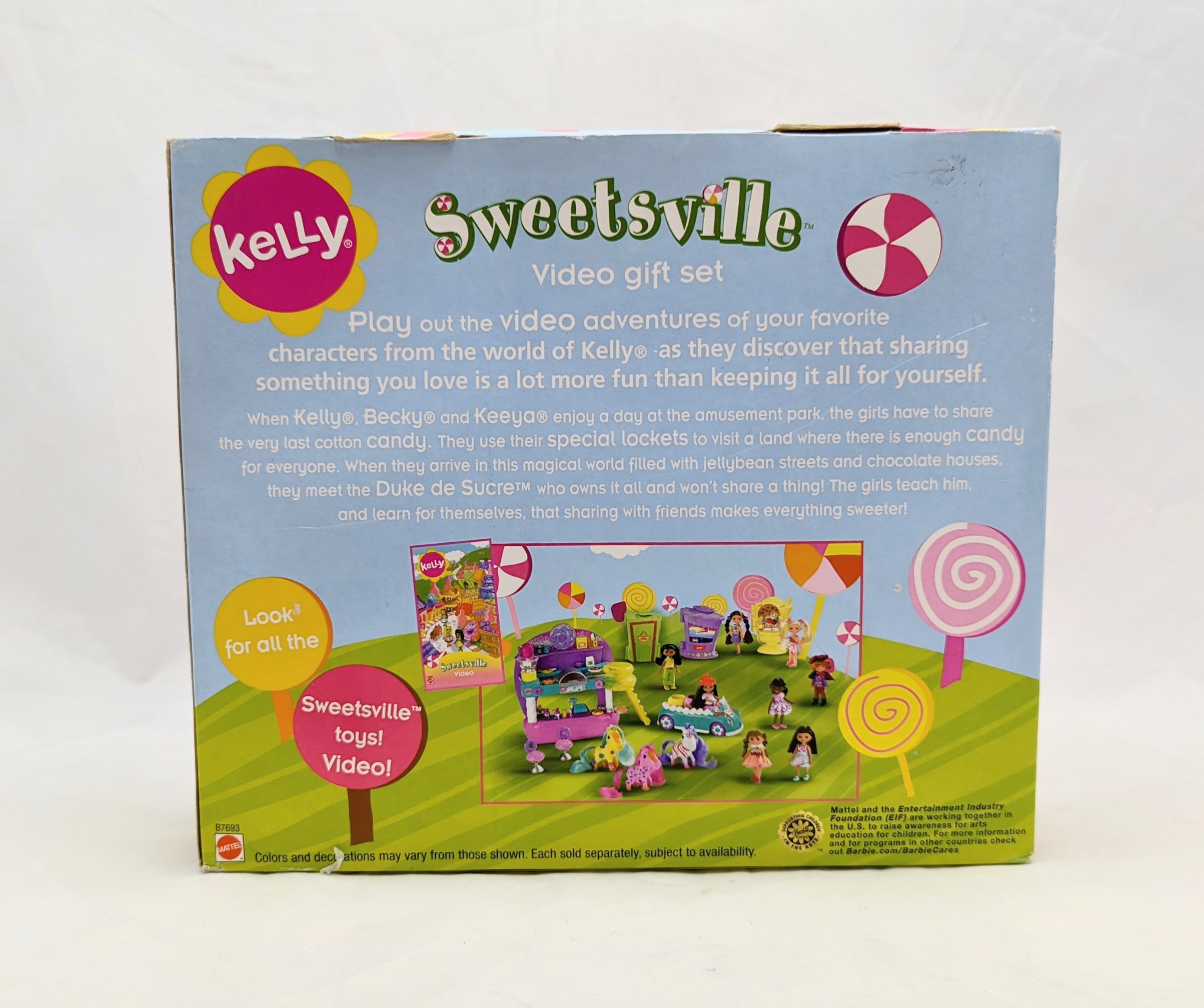 2003 Kelly Sweetsville Video Gift Set B7693 image 2