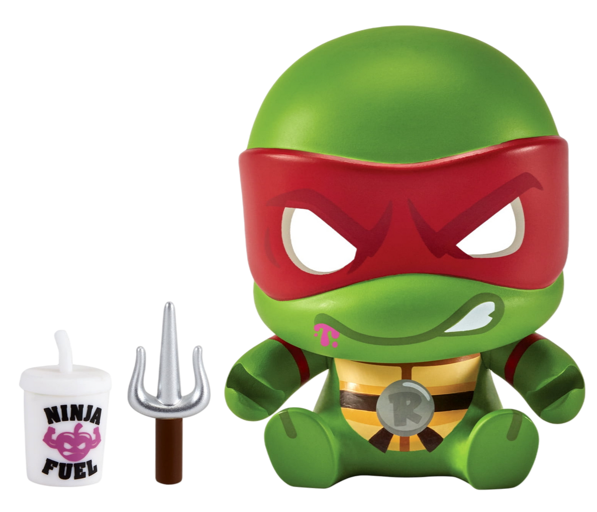 Cheekys Teenage Mutant Ninja Turtles Raphael 3.5" w/ Accessories image 4