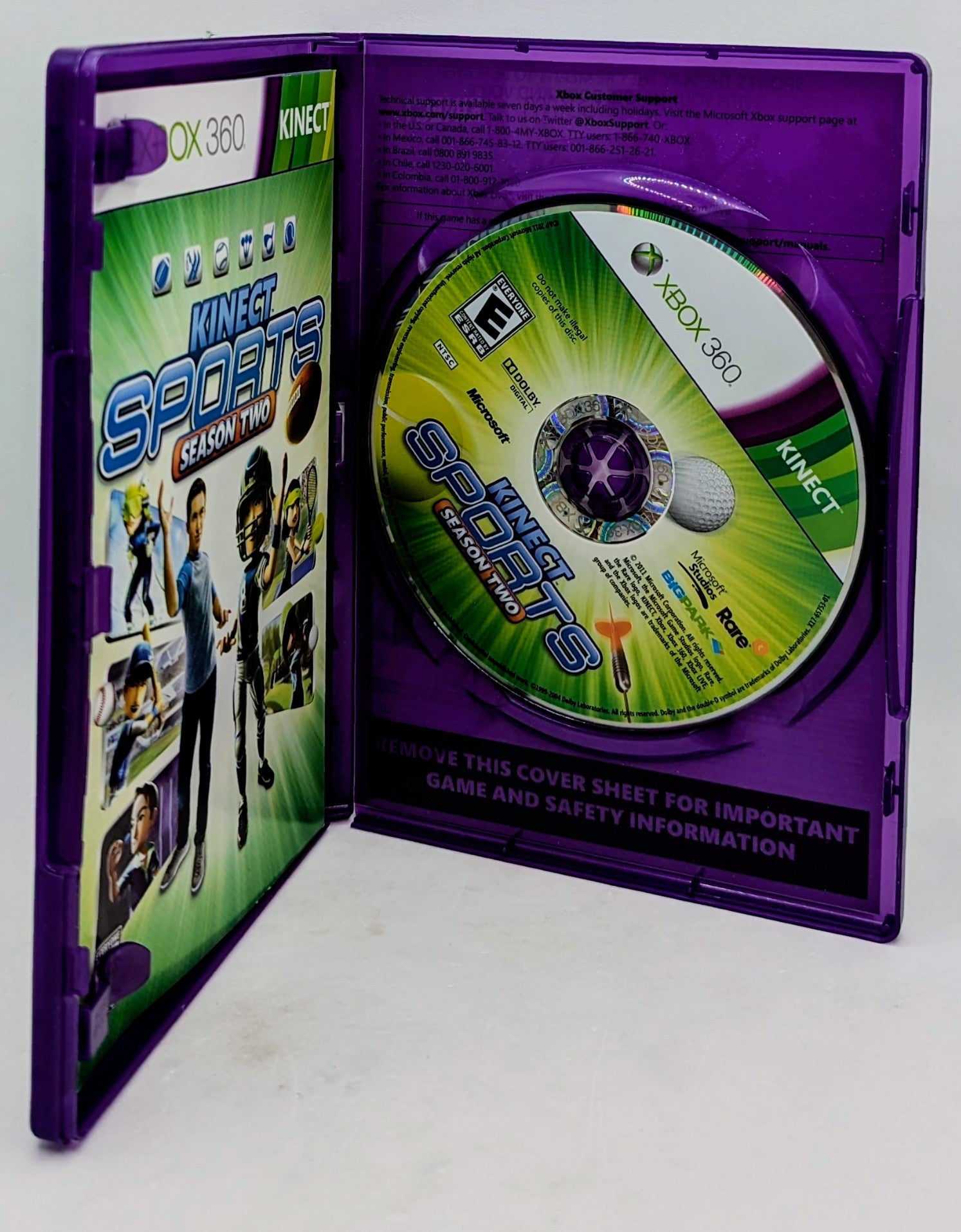 2011 Kinect Sports Season Two 2 Xbox 360 Kinect - Pre-Owned image 2