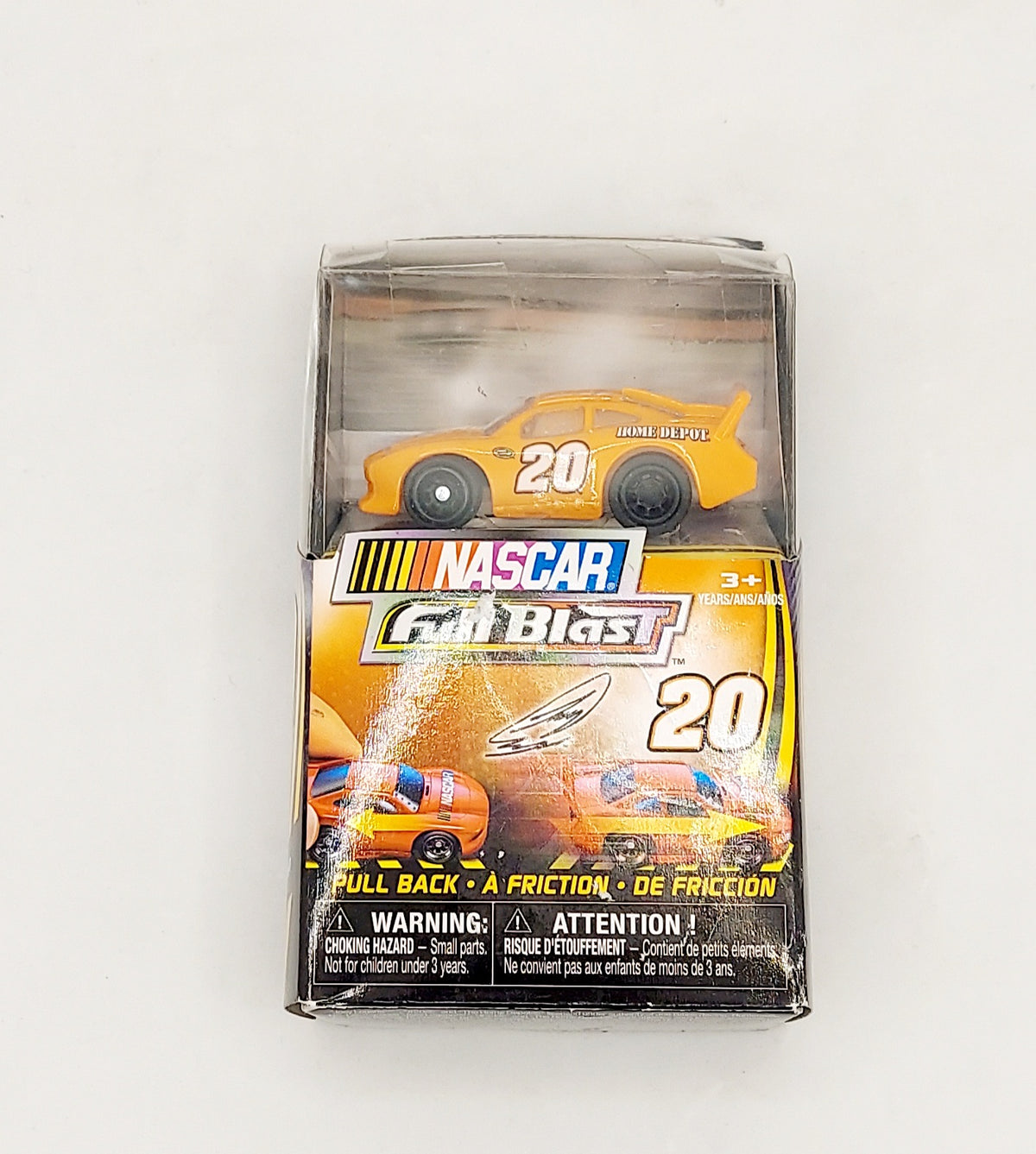 2012 Spin Master #20 Home Depot Joey Logano Full Blast Pull Back Car