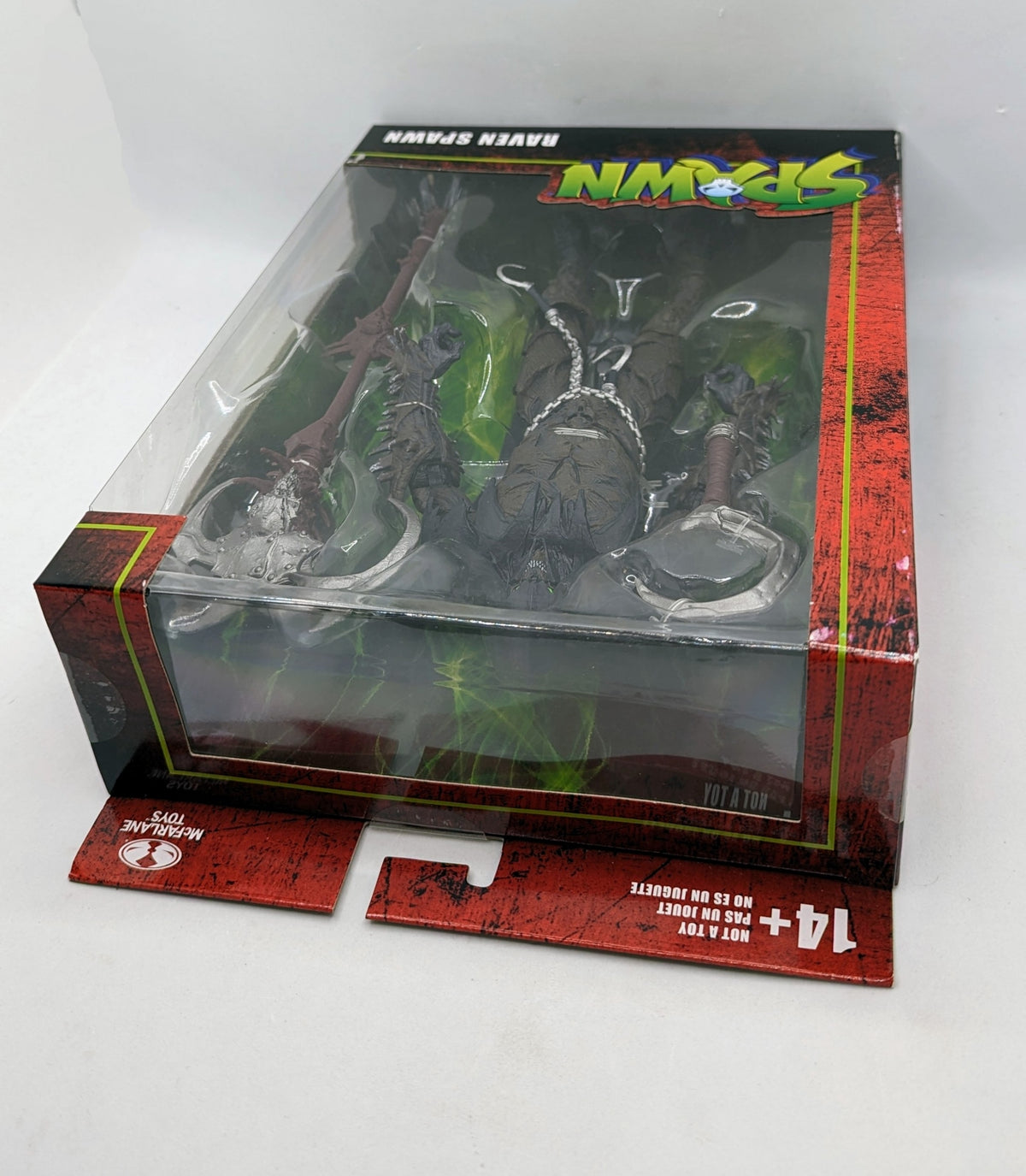 2022 McFarlane Spawn 7" Raven Spawn Small Hook Action Figure image 3