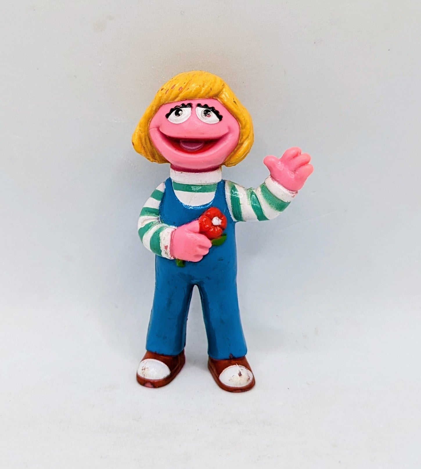 Vintage JHP Sesame Street Betty Lou 3" PVC Figure