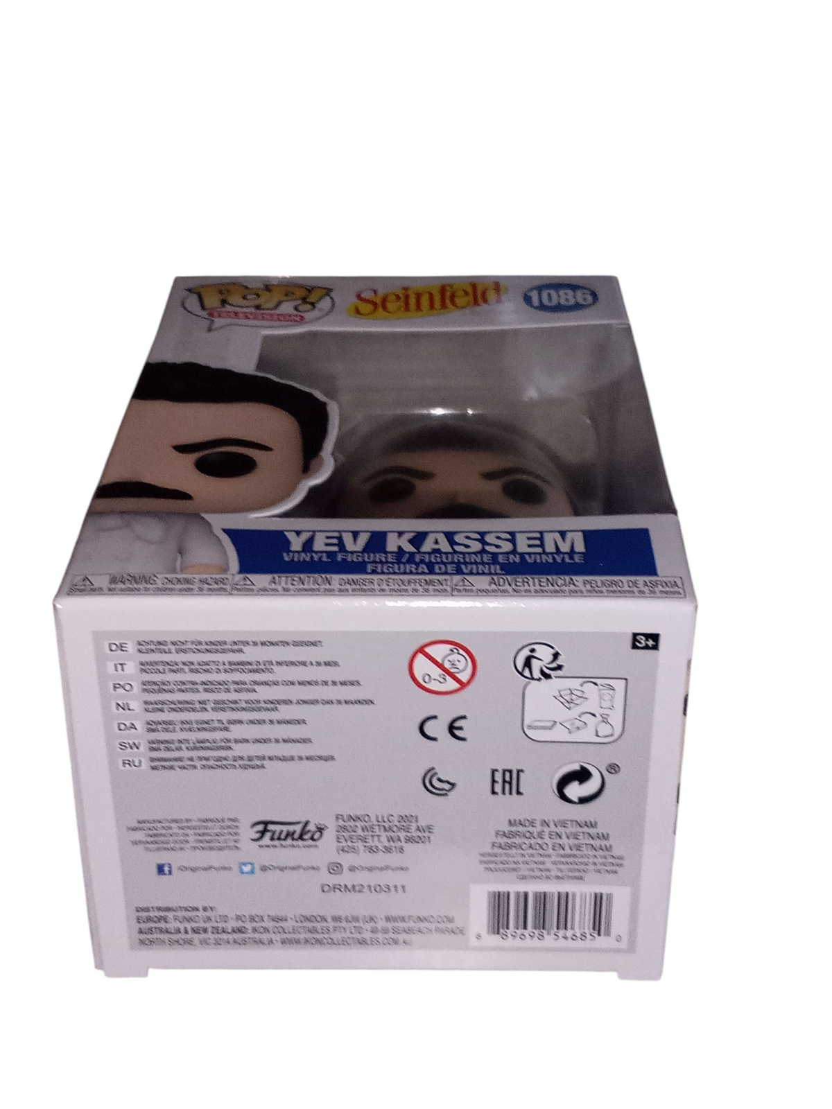 Funko Pop! Television Seinfeld Yev Kassem Soup Nazi #1086 Vinyl Figure image 3