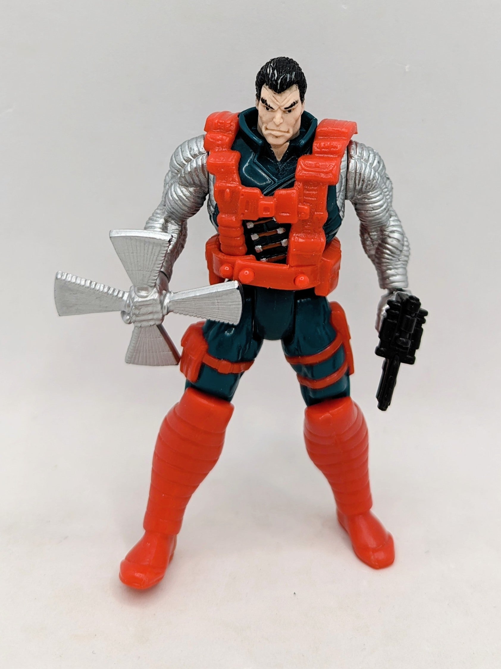 1993 Toy Biz Marvel Uncanny X-Men Kane X-Force 5" Action Figure