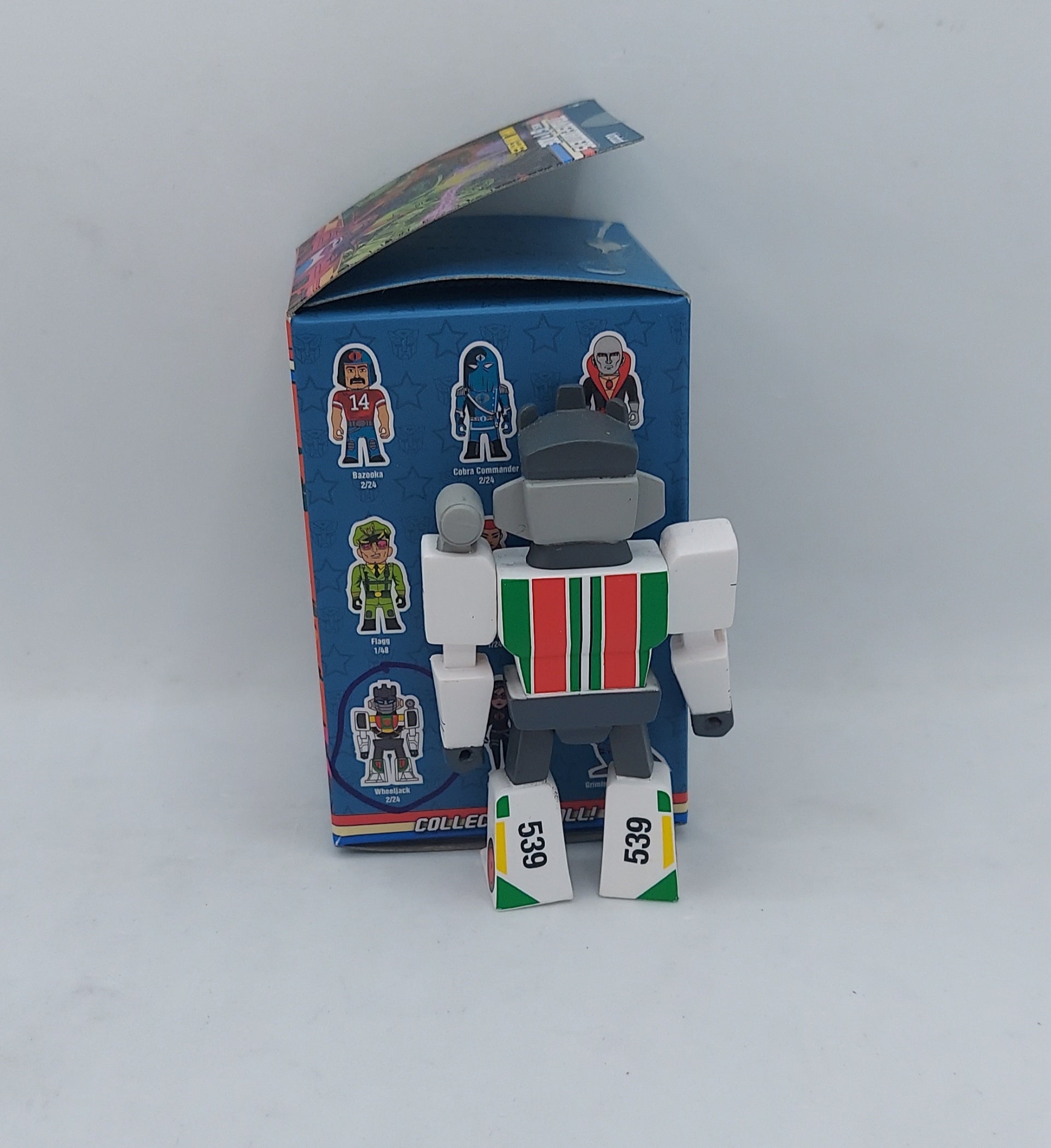 2017 Hasbro Kidrobot Transformers vs G.I. Joe: Wheeljack 2/24 image 2