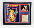 Betty Boop Photo & Information Card In Metal Photo Frame Custom Made