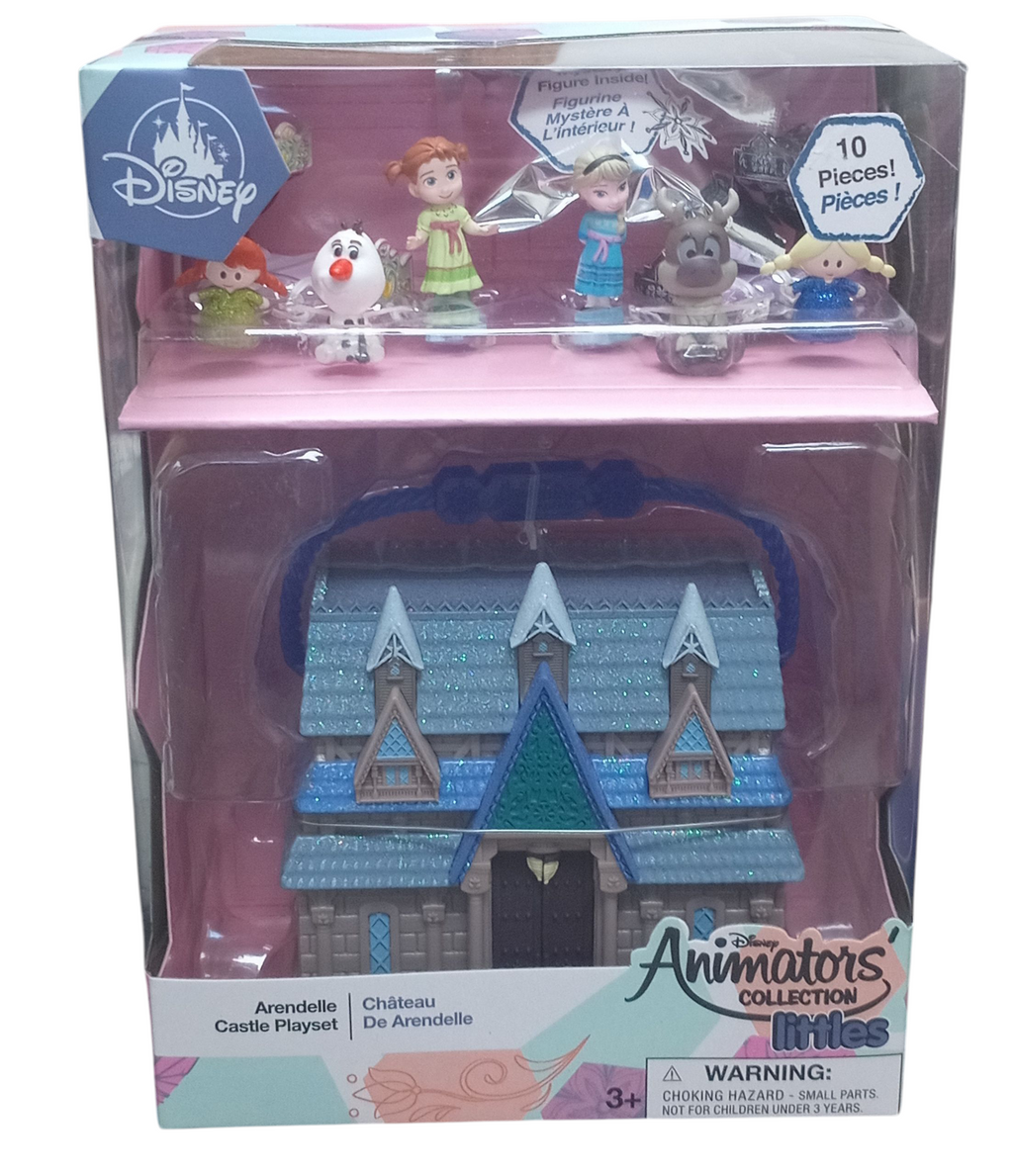 Disney Animators Collection Littles Frozen Arendelle Castle Playset & Figures