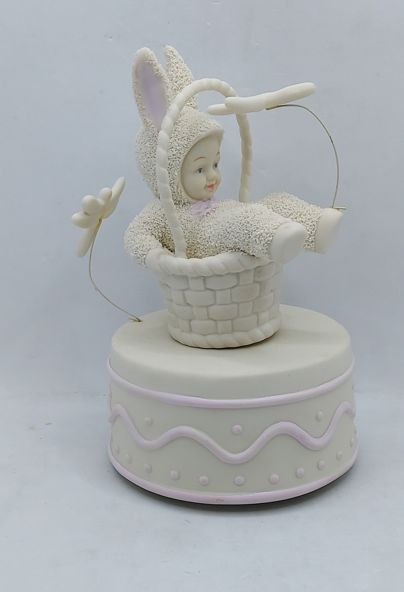 Department 56 Snowbunnies You Make Me Laugh Revolving Music Box image 2