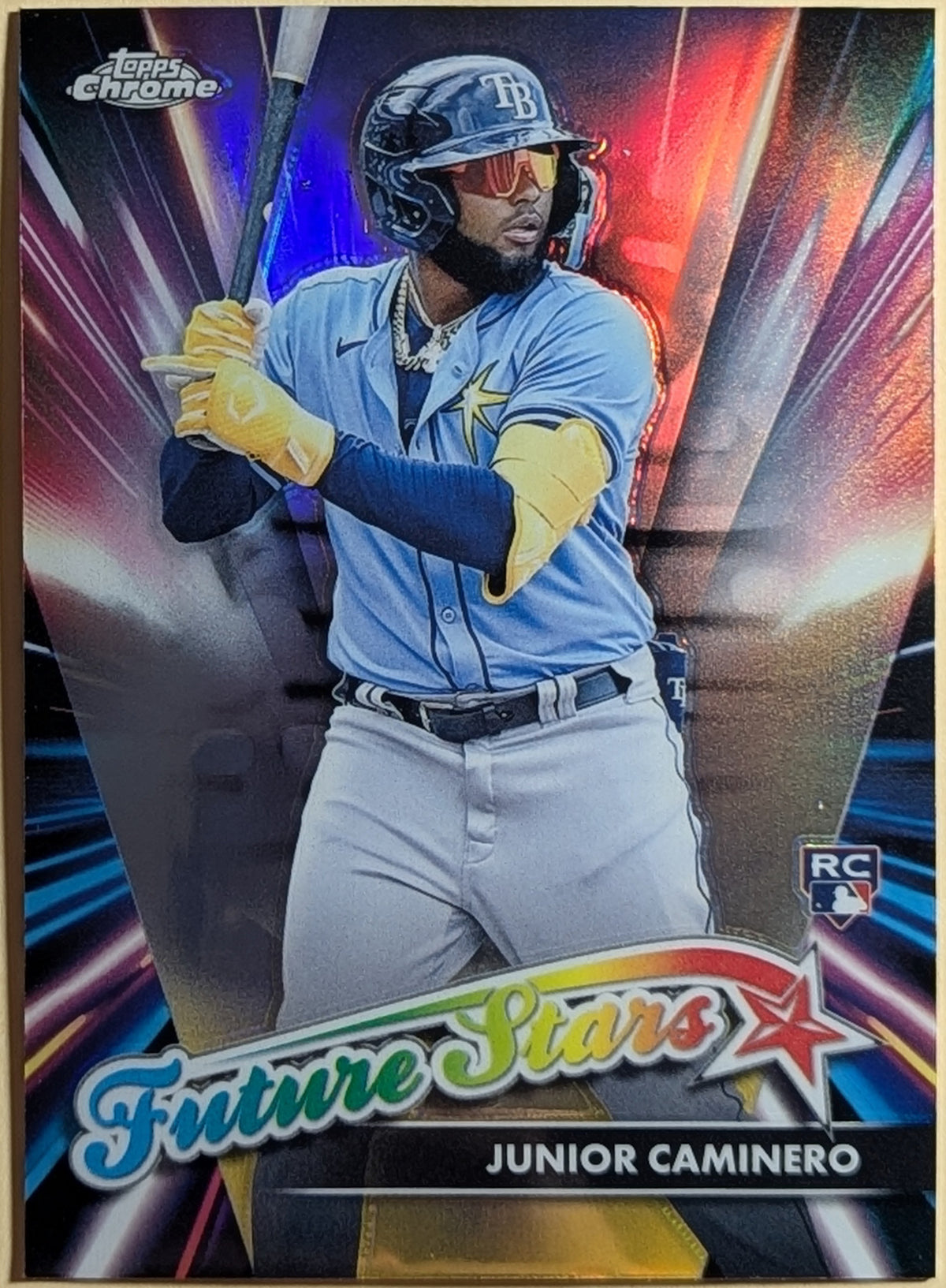 2024 Topps Chrome Update Future Stars FSU-18 Junior Caminero Tampa Bay Rays