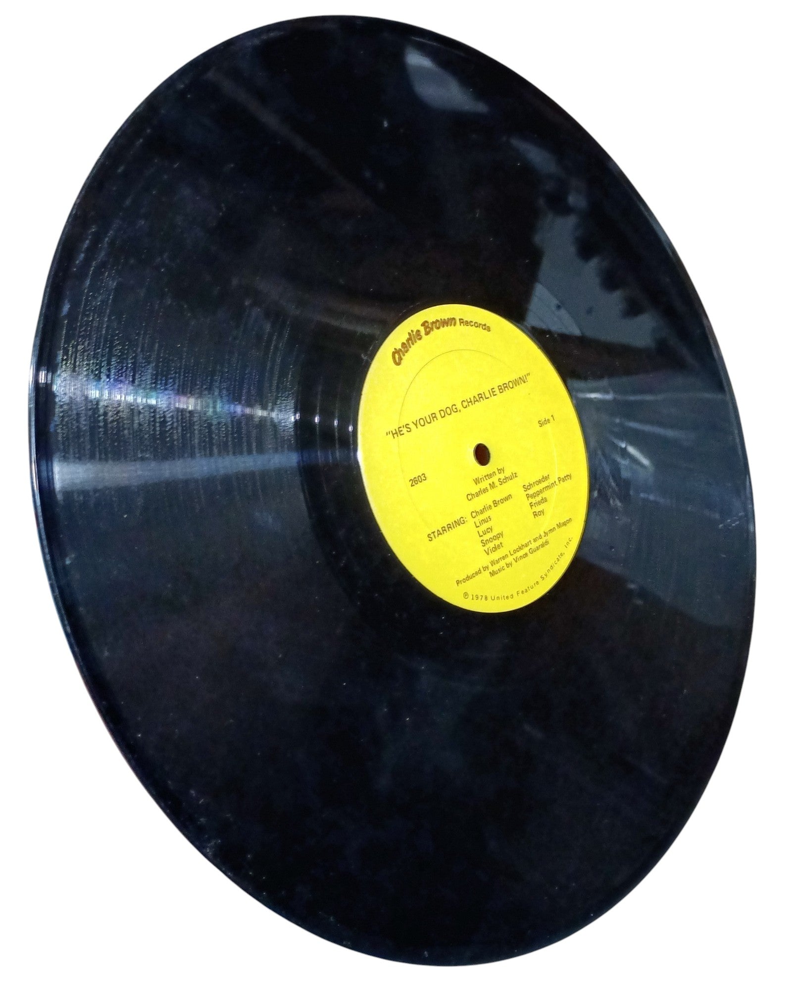 1978 Charlie Brown Records He's Your Dog, Charlie Brown 2603 Vinyl LP image 4