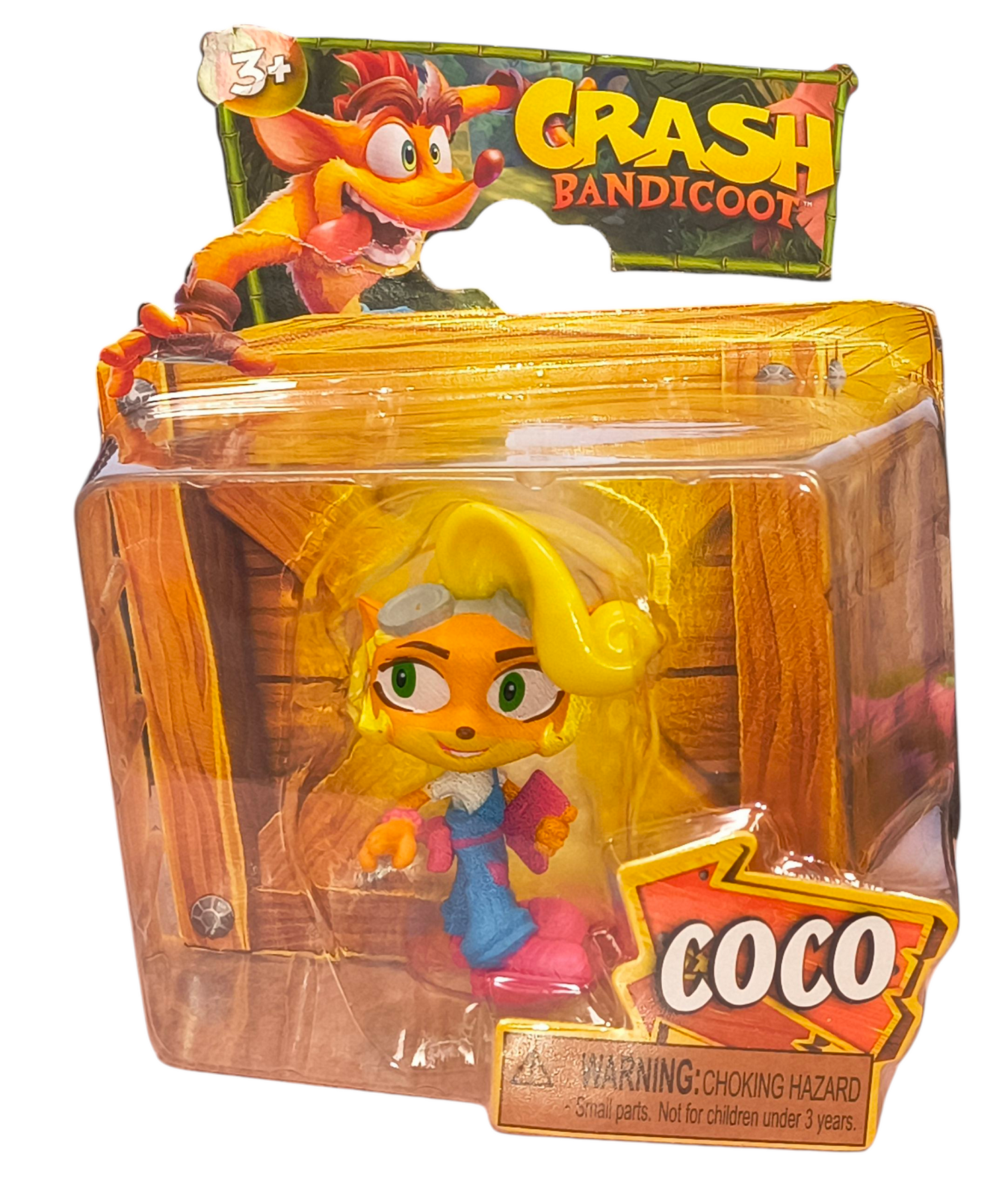 2023 Jakks Pacific Crash Bandicoot Coco Bandicoot Figure 2.5"