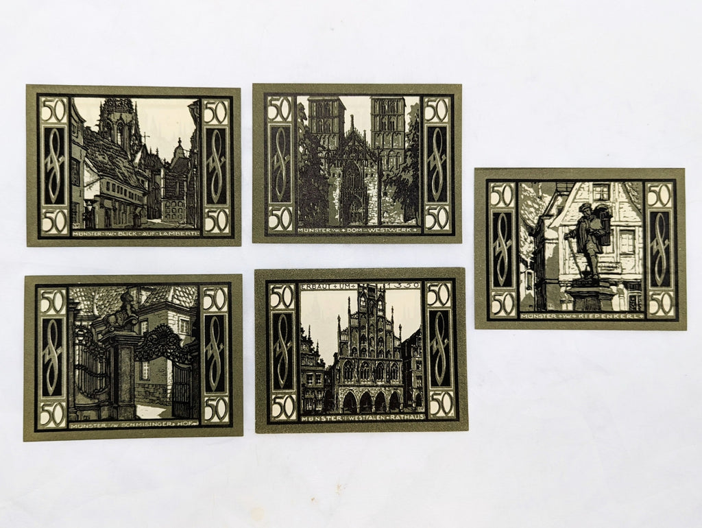 German Notgeld 50 Pfenning Emergency Money