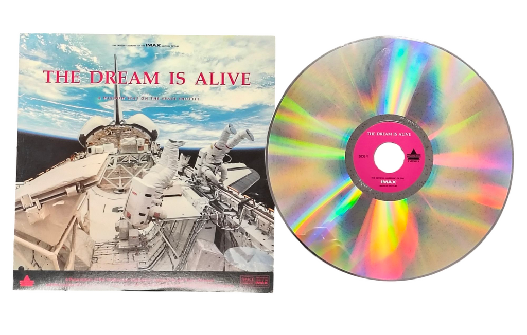 1985 The Dream Is Alive Laserdisc LVD9019 IMAX NASA Documentary LD Laser Disc