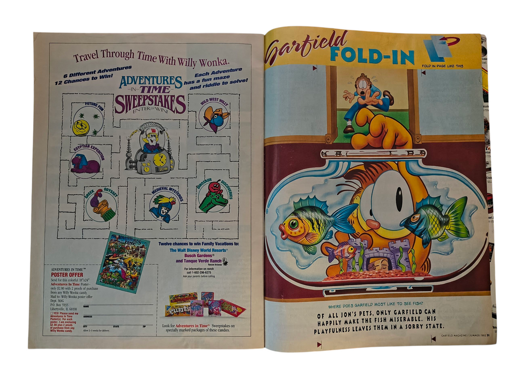 Summer 1992 Edition Garfield Magazine - Garfield Globetrotter Article image 6