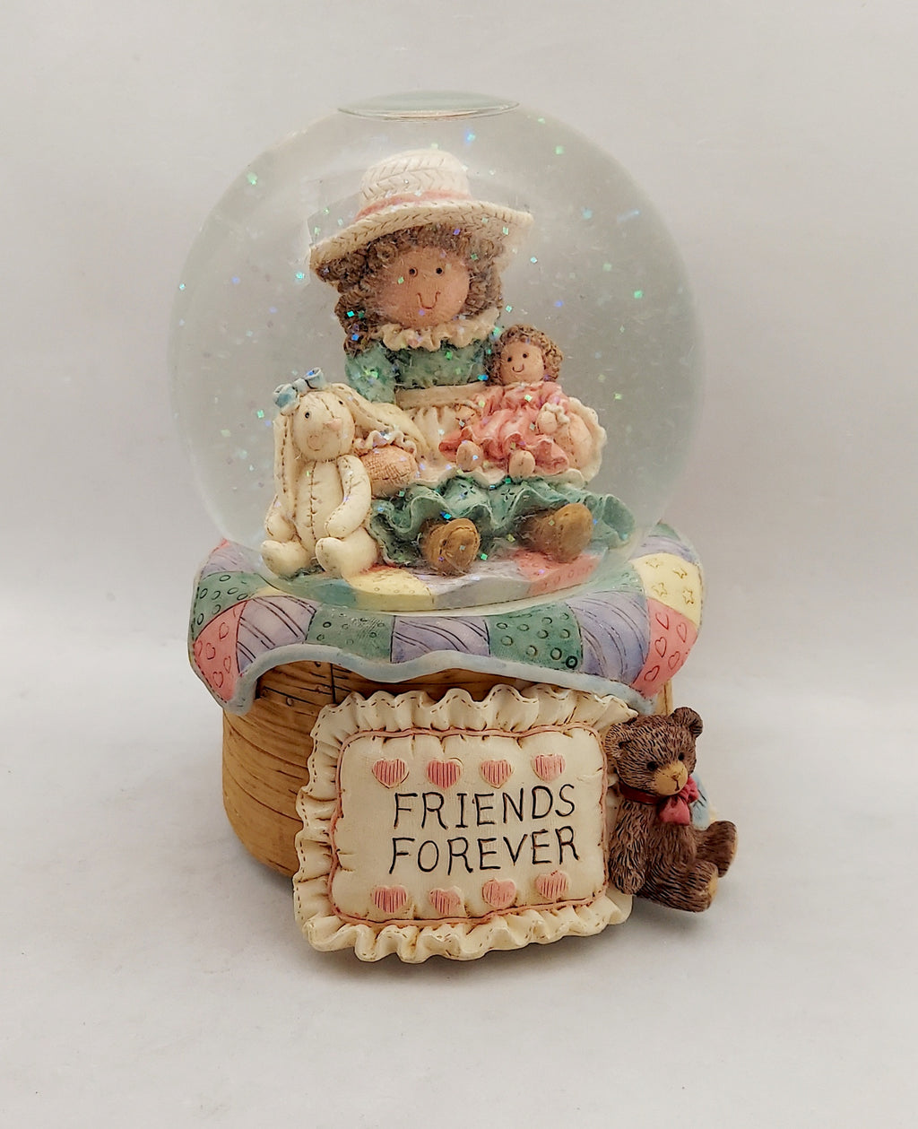The San Francisco Music Box Friends Forever Waterglobe