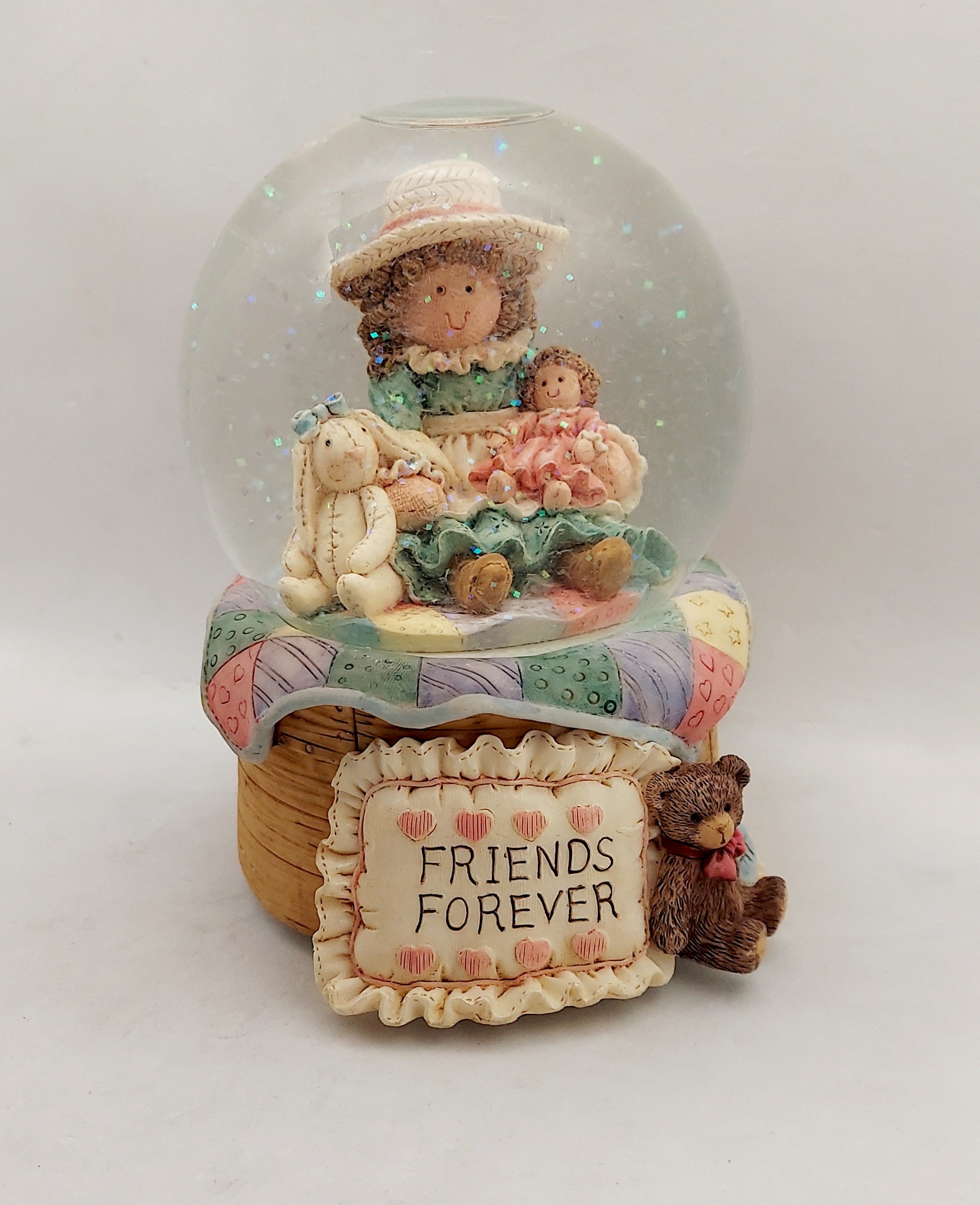 The San Francisco Music Box Friends Forever Waterglobe