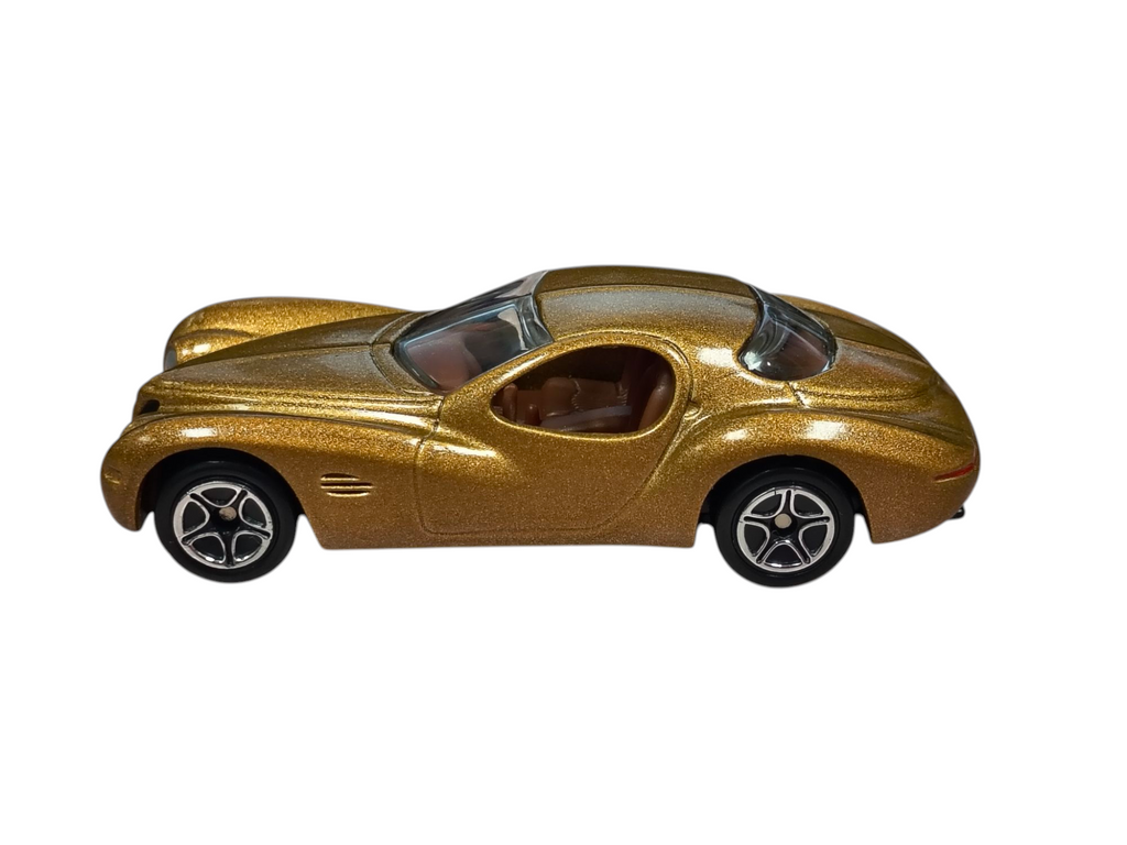 1997 Matchbox Gold Chrysler Atlantic #11 Diecast image 2