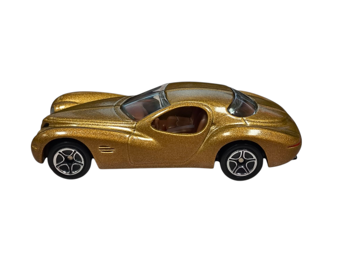1997 Matchbox Gold Chrysler Atlantic #11 Diecast image 2
