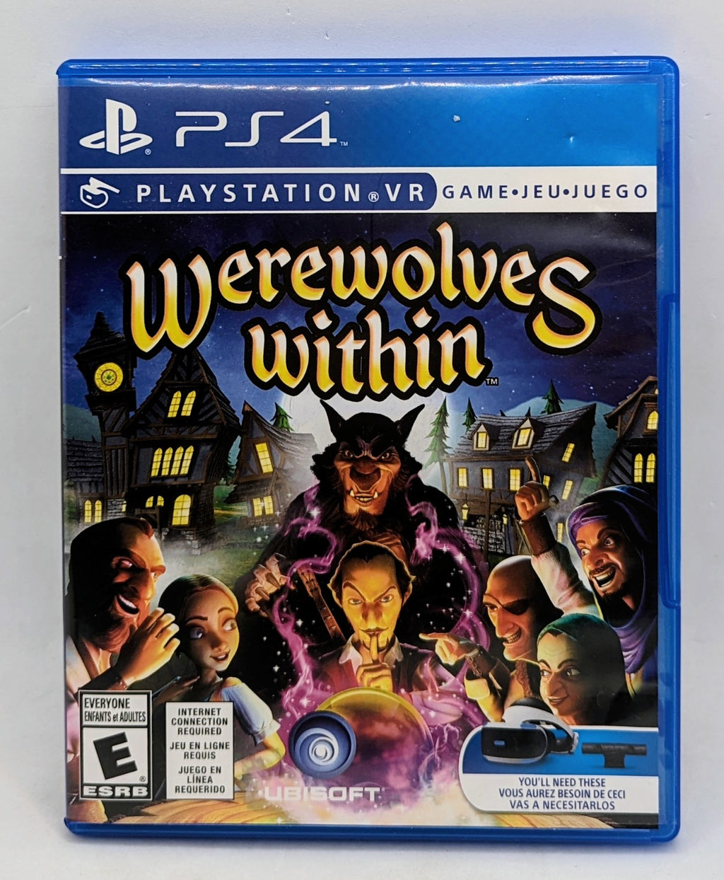 2016 Ubisoft Werewolves Within - PlayStation VR PSVR PS4 - Pre-Owned