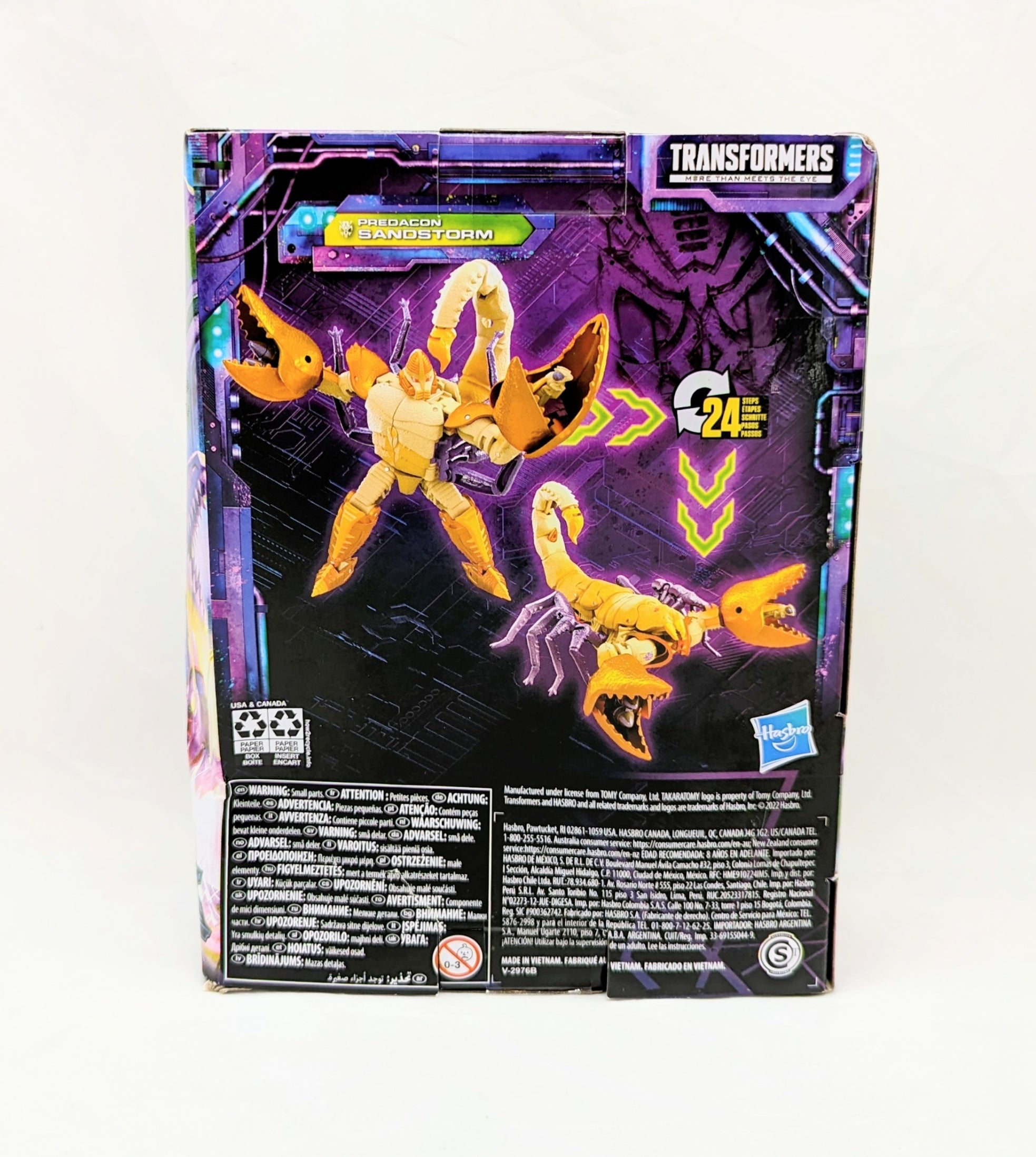 2022 Transformers Legacy Deluxe Class Predacon Sandstorm Action Figure image 2