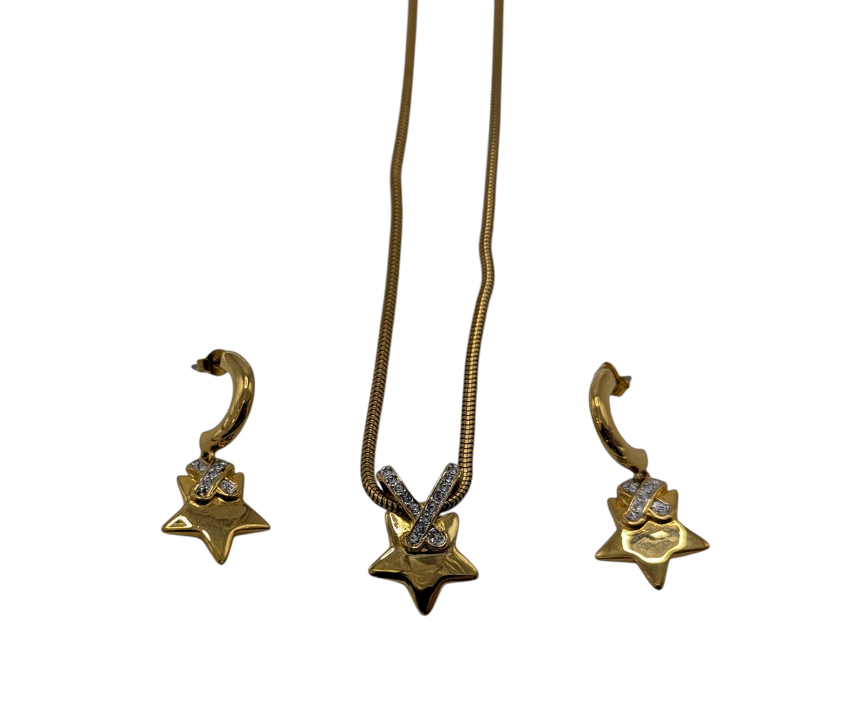Mary Kay Prize Star 20" Necklace & Earring Set image 2