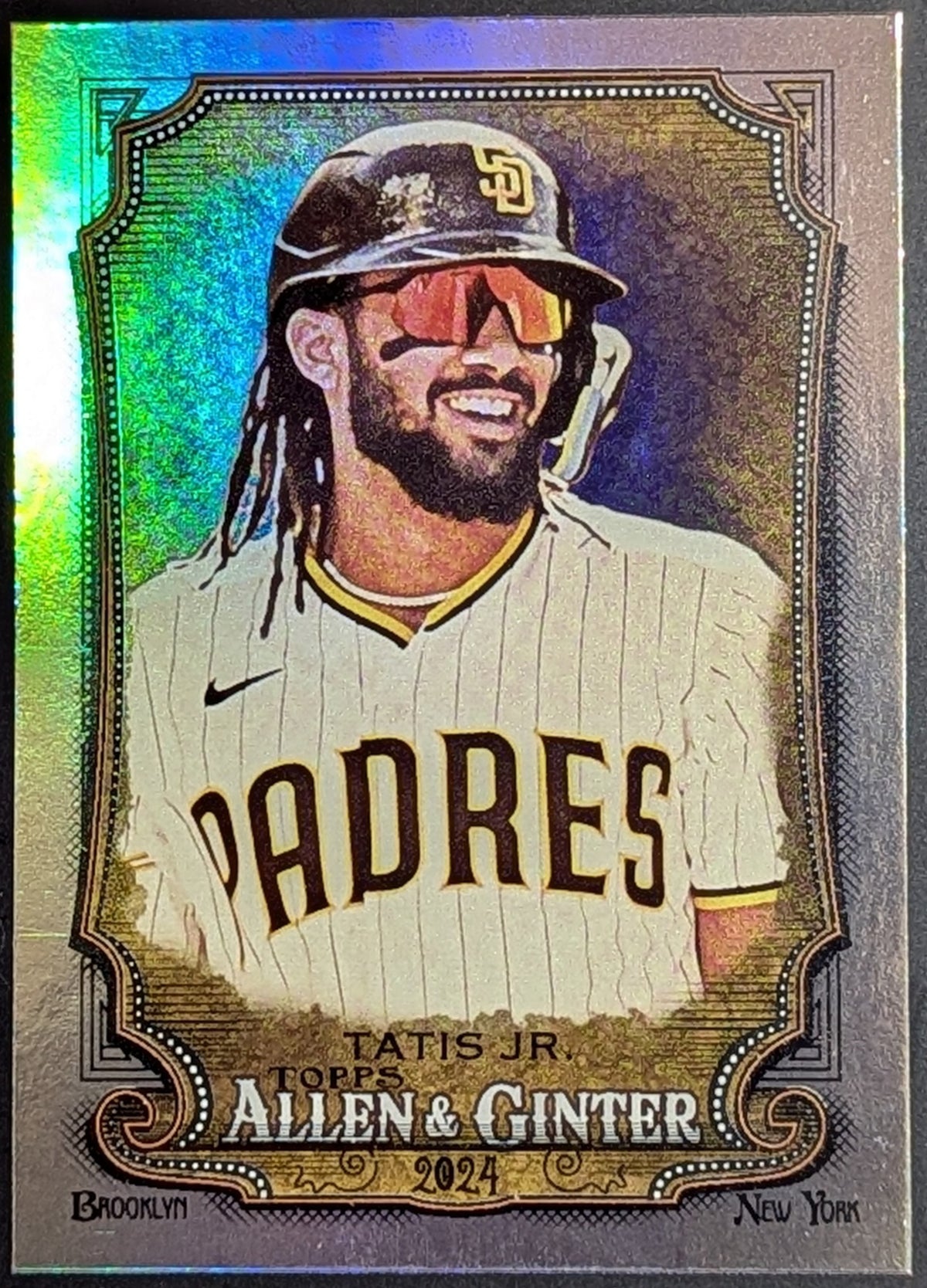 2024 Allen & Ginter Hot Box Foil #186 Fernando Tatis Jr. Padres
