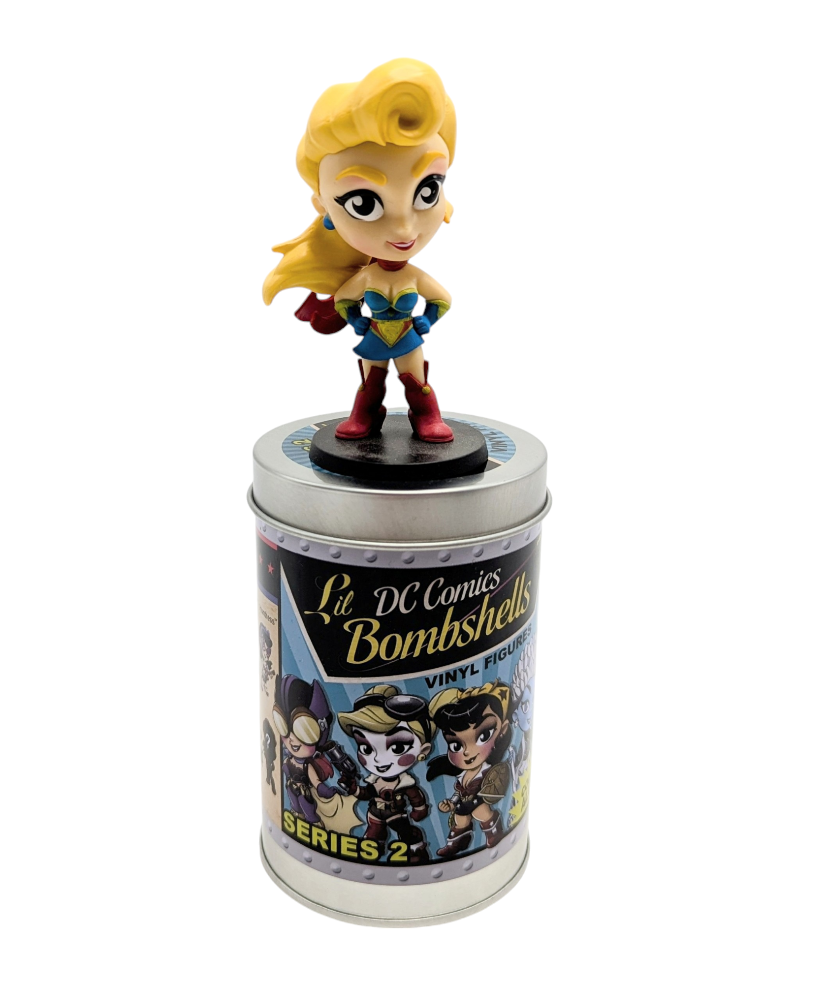 2017 Crytozoic DC Comics Series 2 Lil Bombshells Supergirl Vinyl Figure