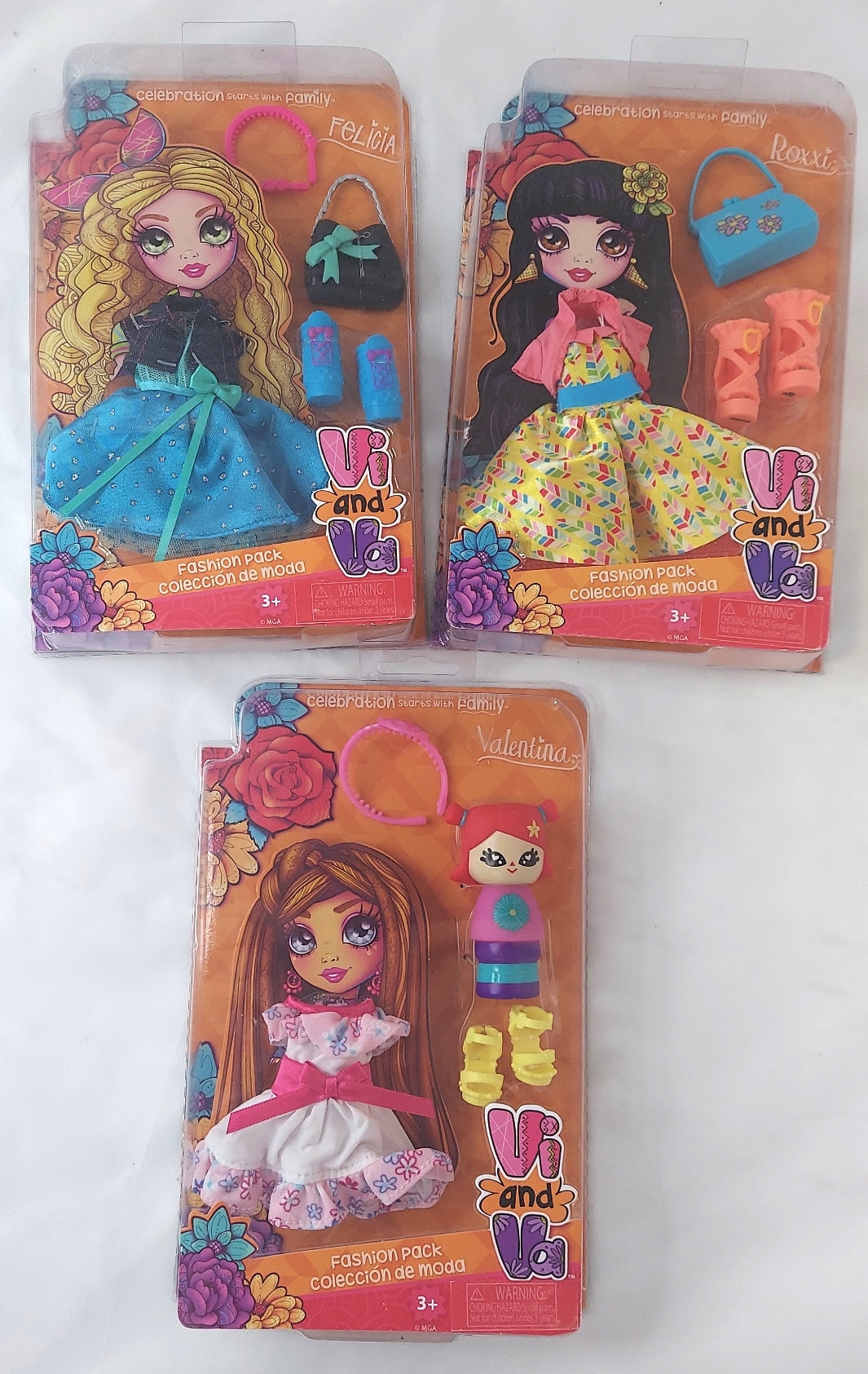 2014 Vi And Va Fashion 3 Pack Valentina, Roxxi & Felicia