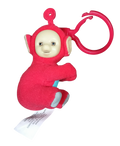2000 McDonald's Happy Meal Teletubbies Red Po Plush Pencil Grabber Bag Clip