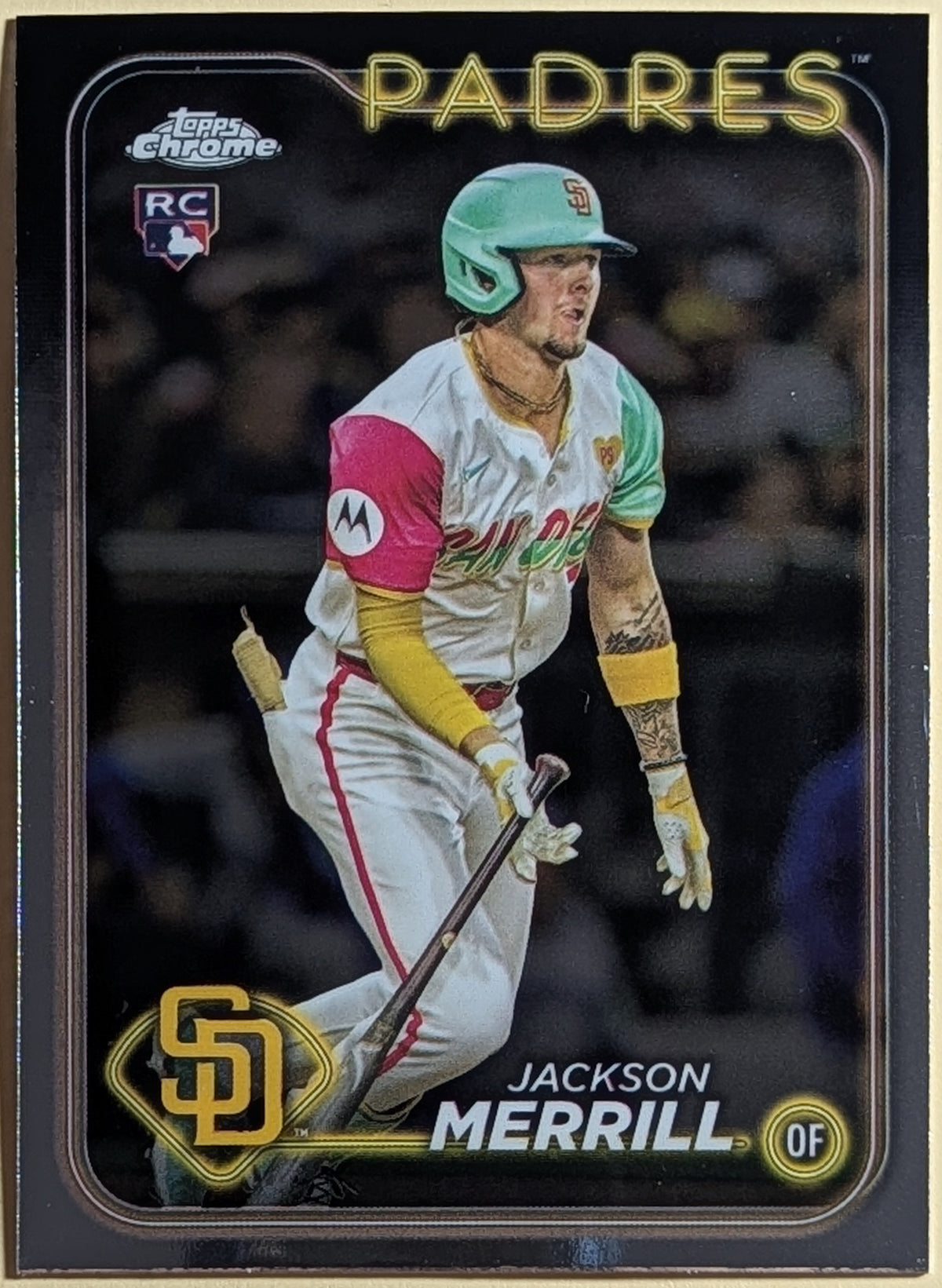 2024 Topps Chrome Update Rookie Jackson Merrill #USC153 RC San Diego Padres