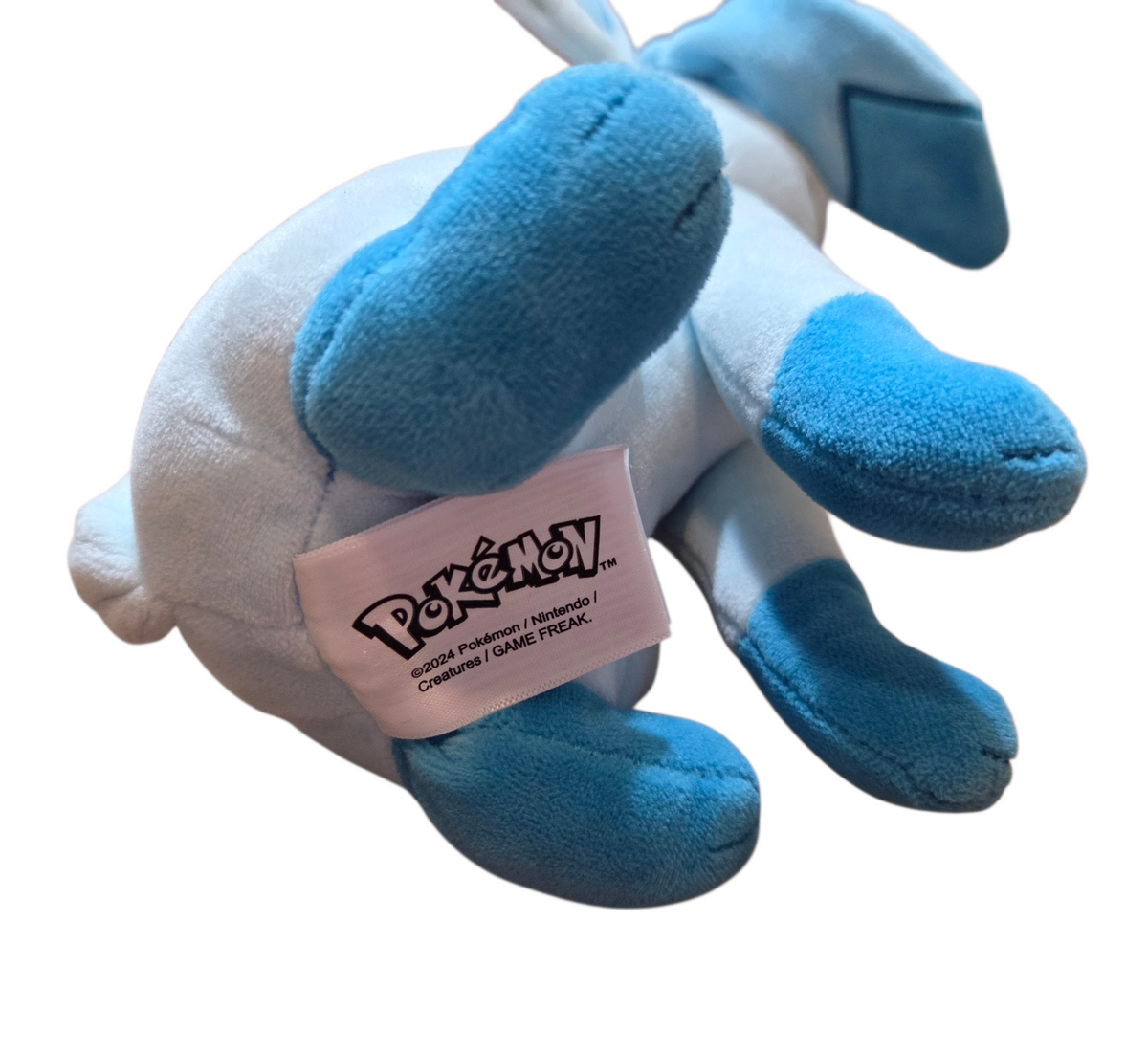 2024 Pokémon Glaceon Collectible 8" Plush Officially Licensed Eevee Evolution image 5