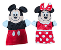 Disney Baby Melissa And Doug Minnie & Mickey Mouse Plush Hand Puppets Set Lot 2