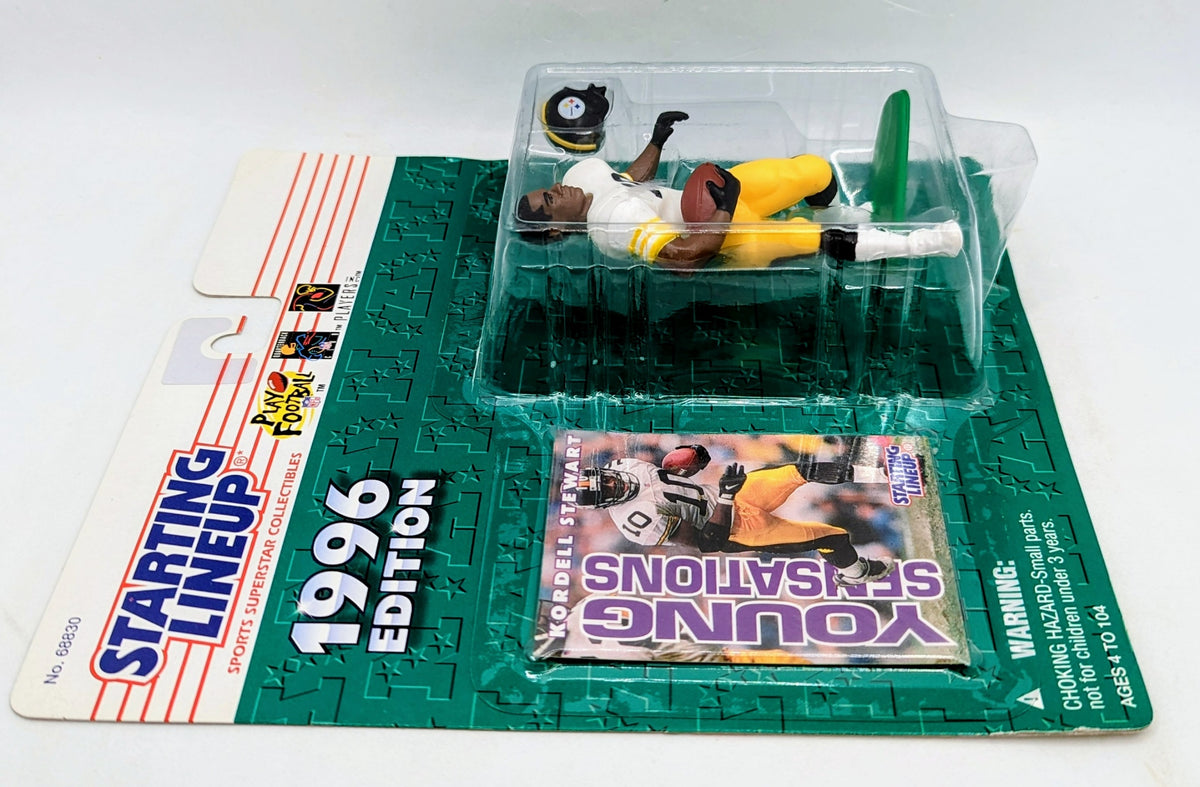 1996 Kenner Starting Lineup Kordell Stewart Pittsburg Steelers NFL Figure image 3