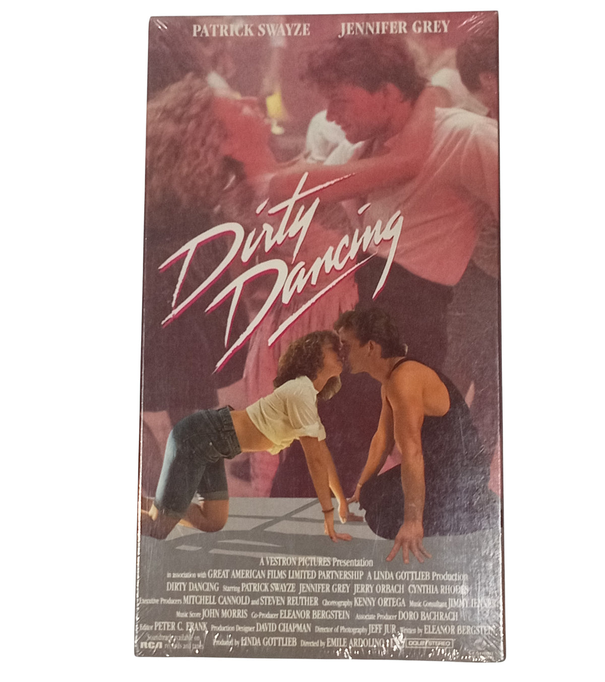 1987 Dirty Dancing VHS Patrick Swayze Jennifer Vestron Watermark Sealed