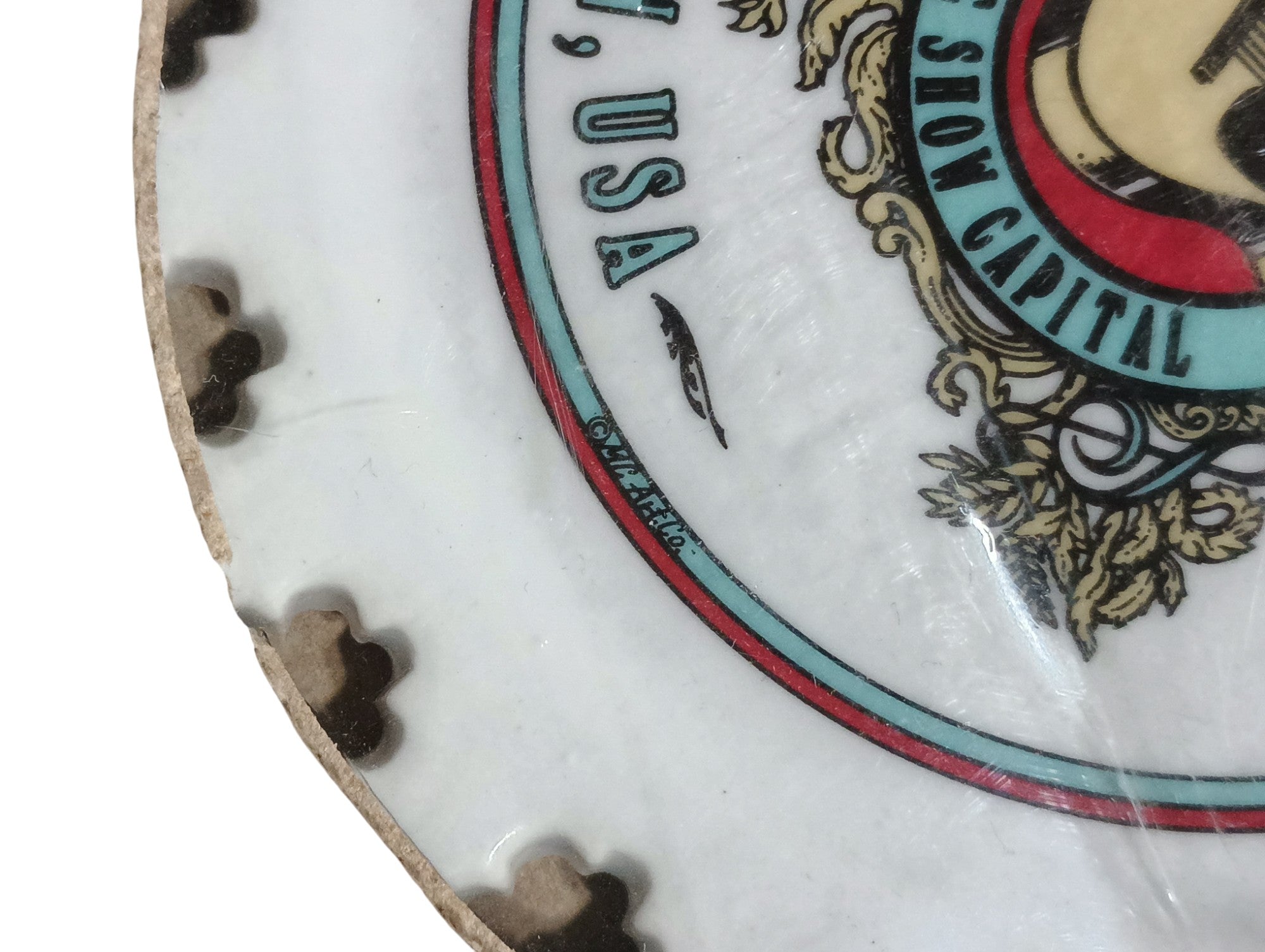 Branson Showtown USA 6" Ceramic Souvenir Plate Collectible Decorative Wall Decor image 3