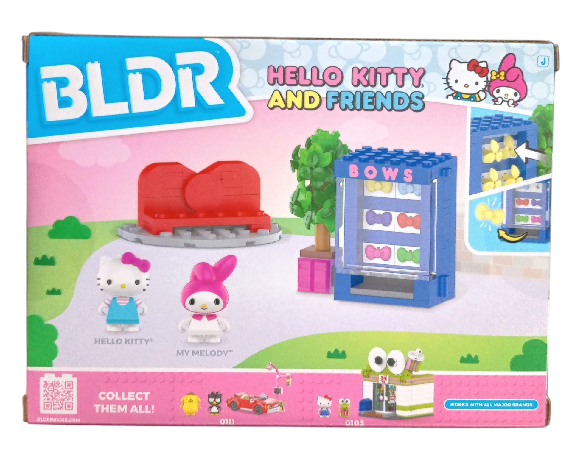 BLDR Hello Kitty And Friends Bow Vending Machine w/ Hello Kitty & My Melody image 2