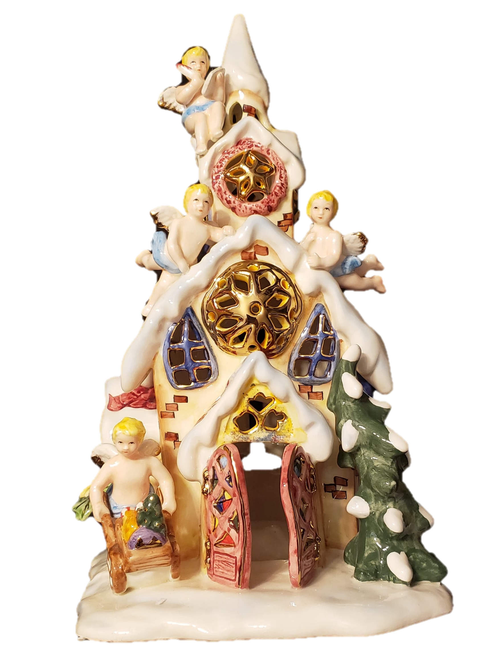 Grandeur Noel Collectors Edition Lighted Ceramic House image 2
