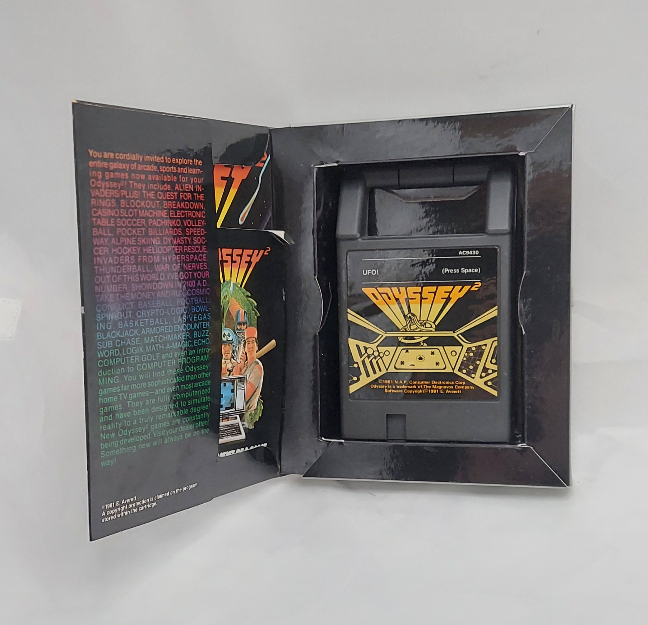 1981 Magnavox Odyssey 2 UFO Game - Open Box image 2