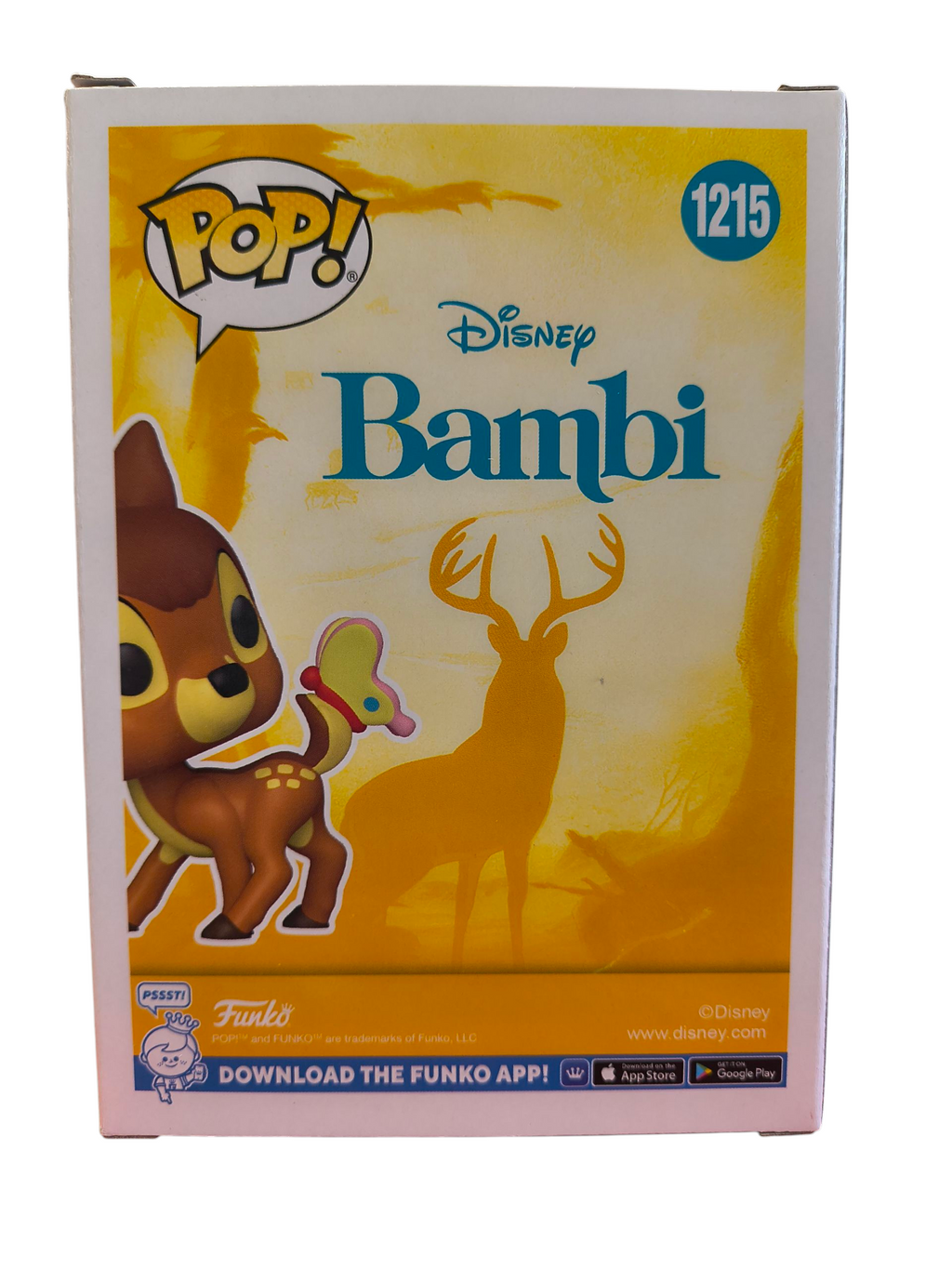 Funko Pop! Disney Classics Bambi #1215 SDCC 2022 Summer Convention Vinyl Figure image 2