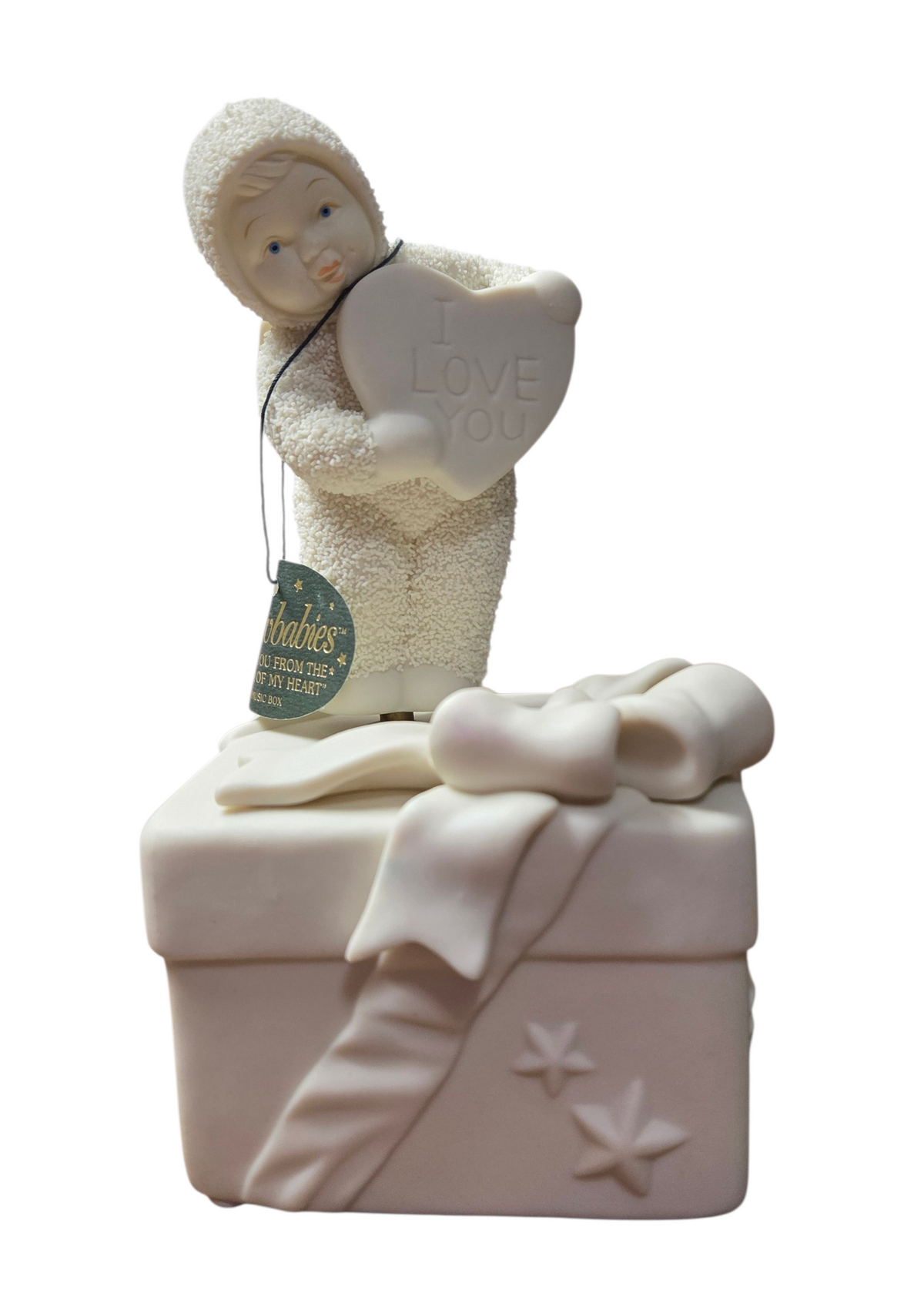 1998 Snowbabies I Love You From The Bottom Of My Heart Music Box 56.68921