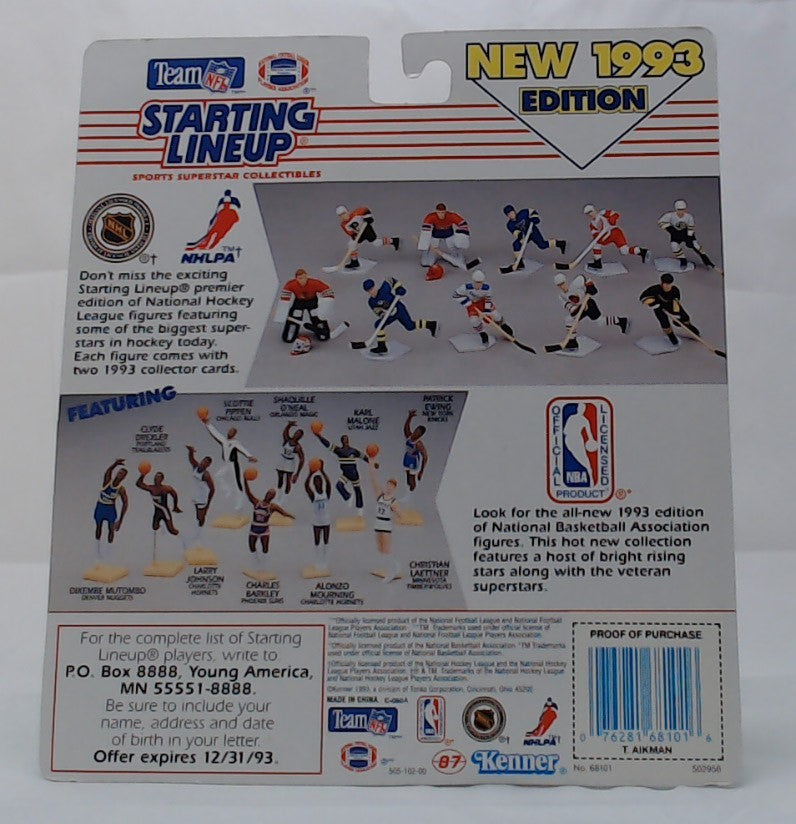 1993 Starting Lineup Troy Aikman Dallas Cowboys Football Figure image 2