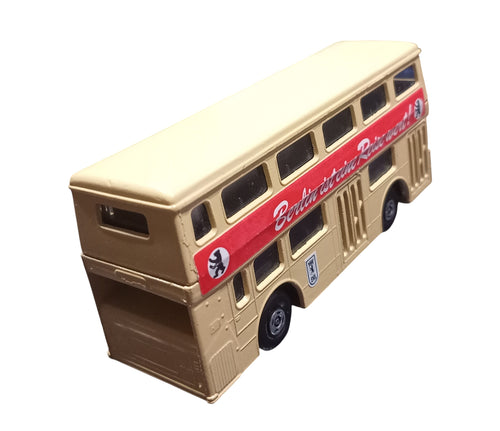 1972 Matchbox Lesney Super Kings K-15 Berlin Double Decker Bus Die cast image 2