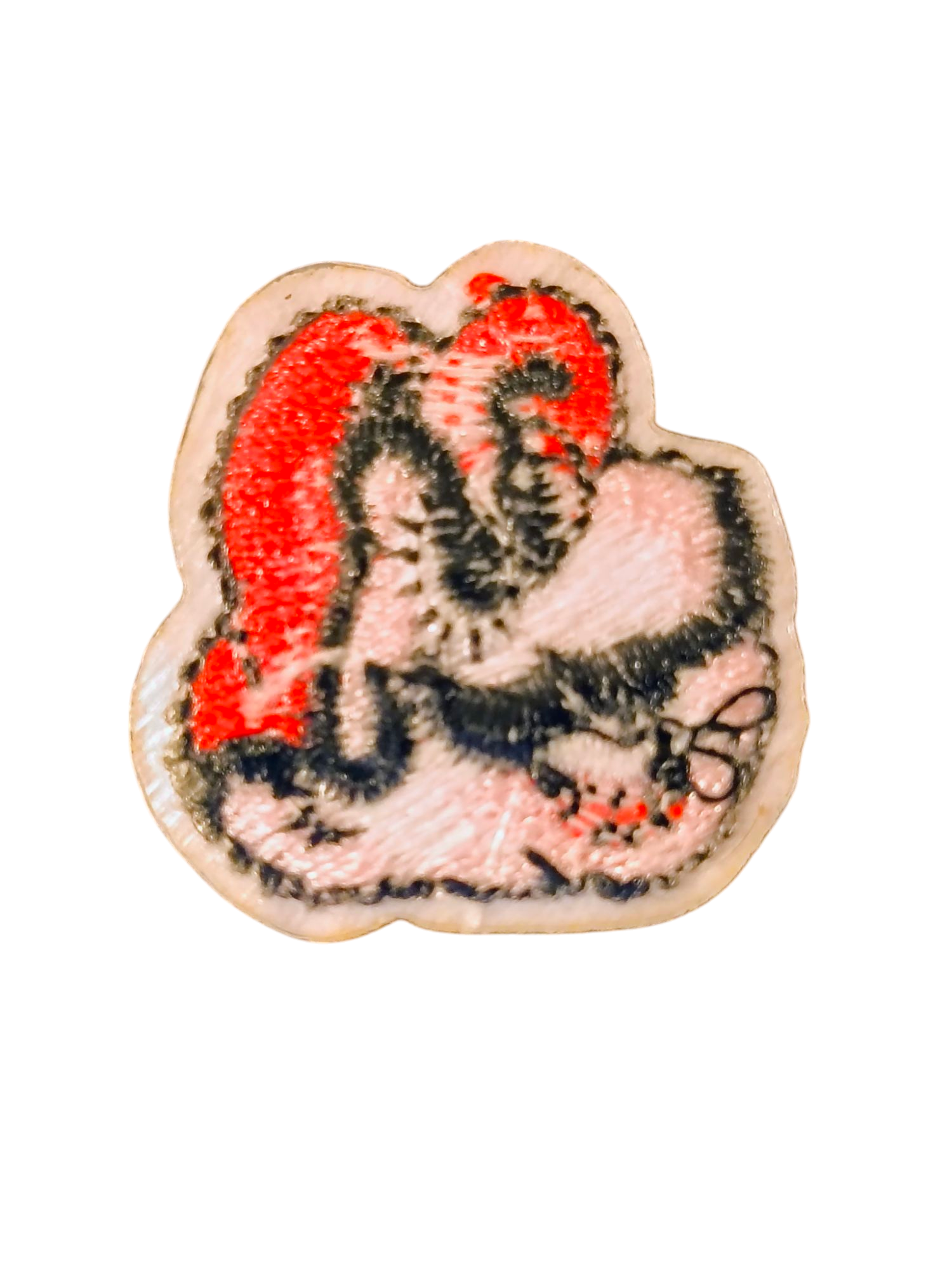 Nintendo Super Mario - Vintage Style Mario Head Embroidered Iron On 1.5" Patch image 2