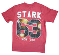 Old Navy Collectabilitees Marvel Iron Man Stark 63 New York Boys T Shirt Size LG