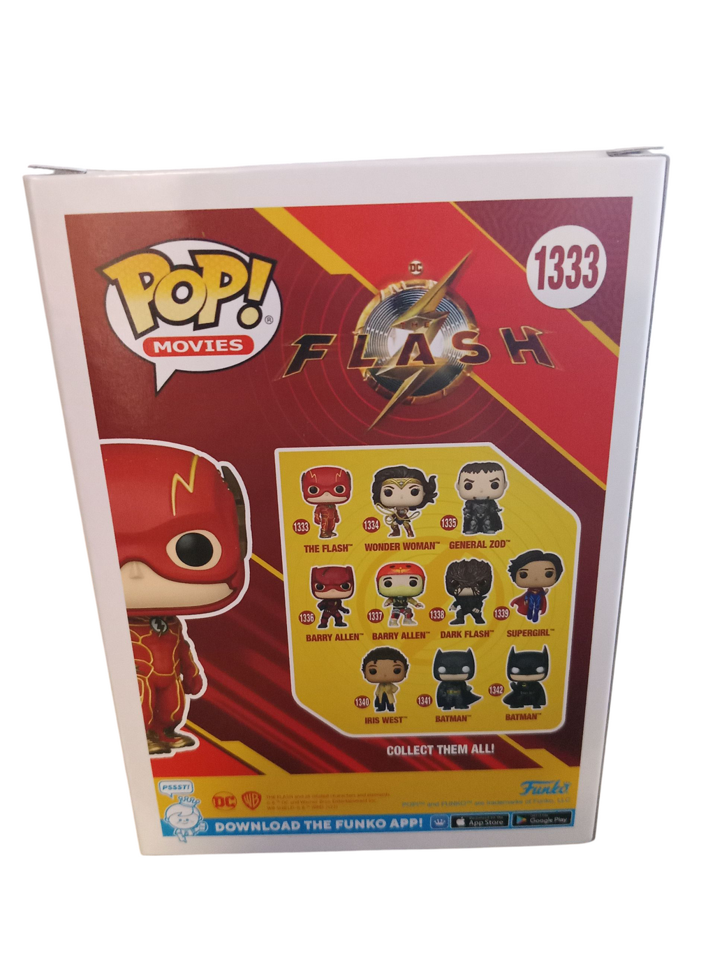 Funko POP! Movies DC Comics The Flash (Hero Suit) #1333 Vinyl Figure image 2