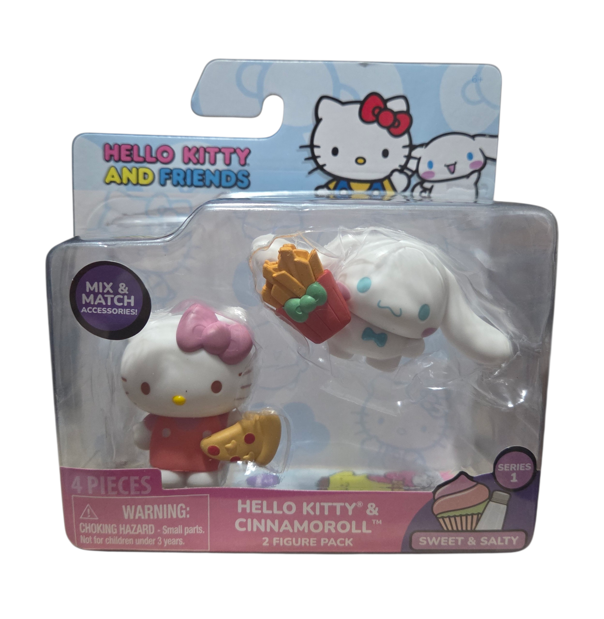 Hello Kitty & Friends Sweet and Salty Figures Series 1 Hello Kitty & Cinnamoroll