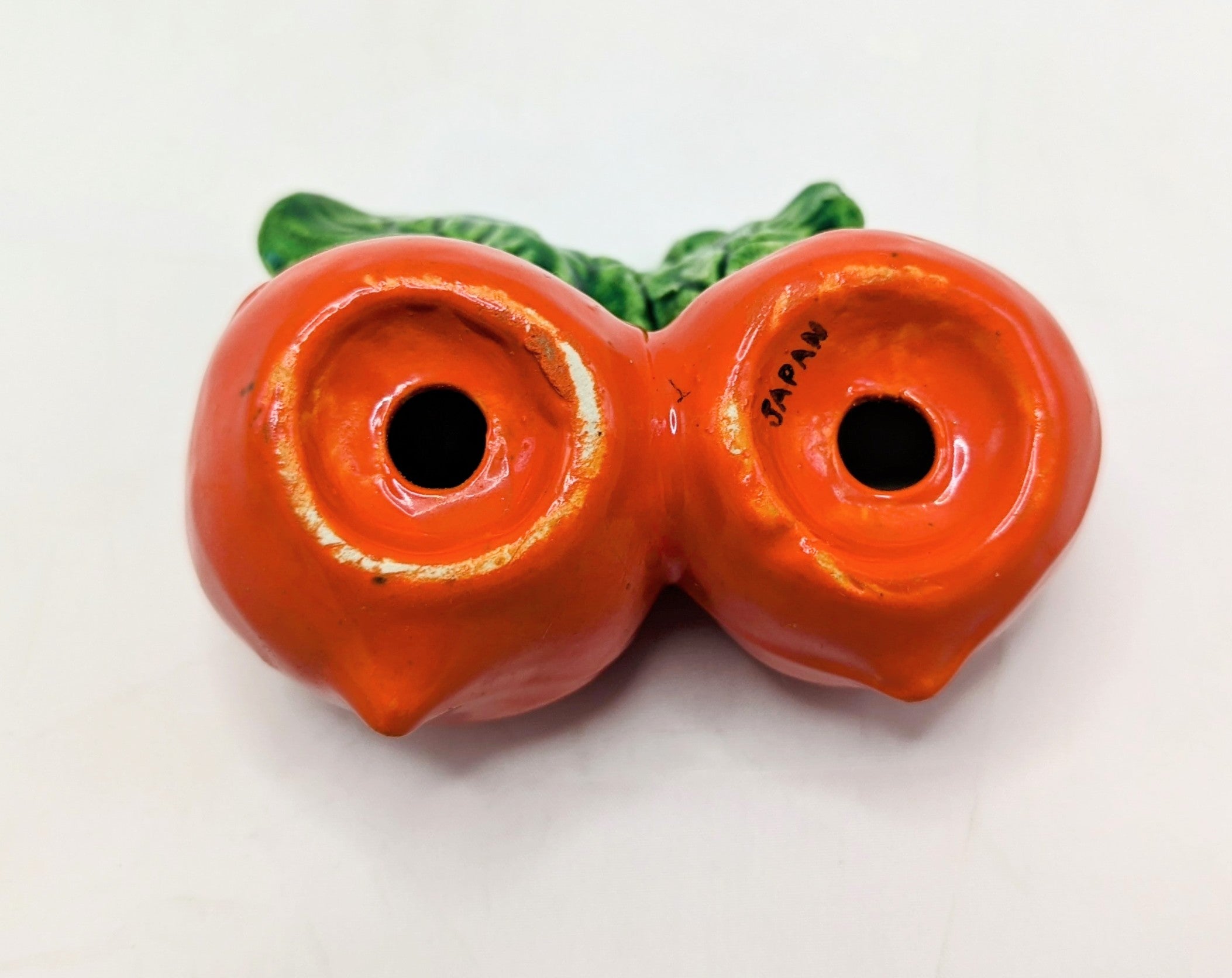 Vintage Made In Japan Ceramic Radish Salt & Pepper Shakers image 3